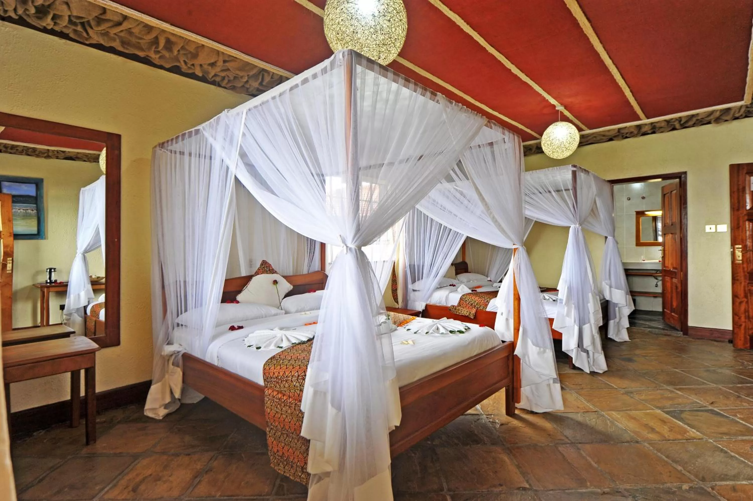 Bedroom, Bed in Mwanzo Lodge