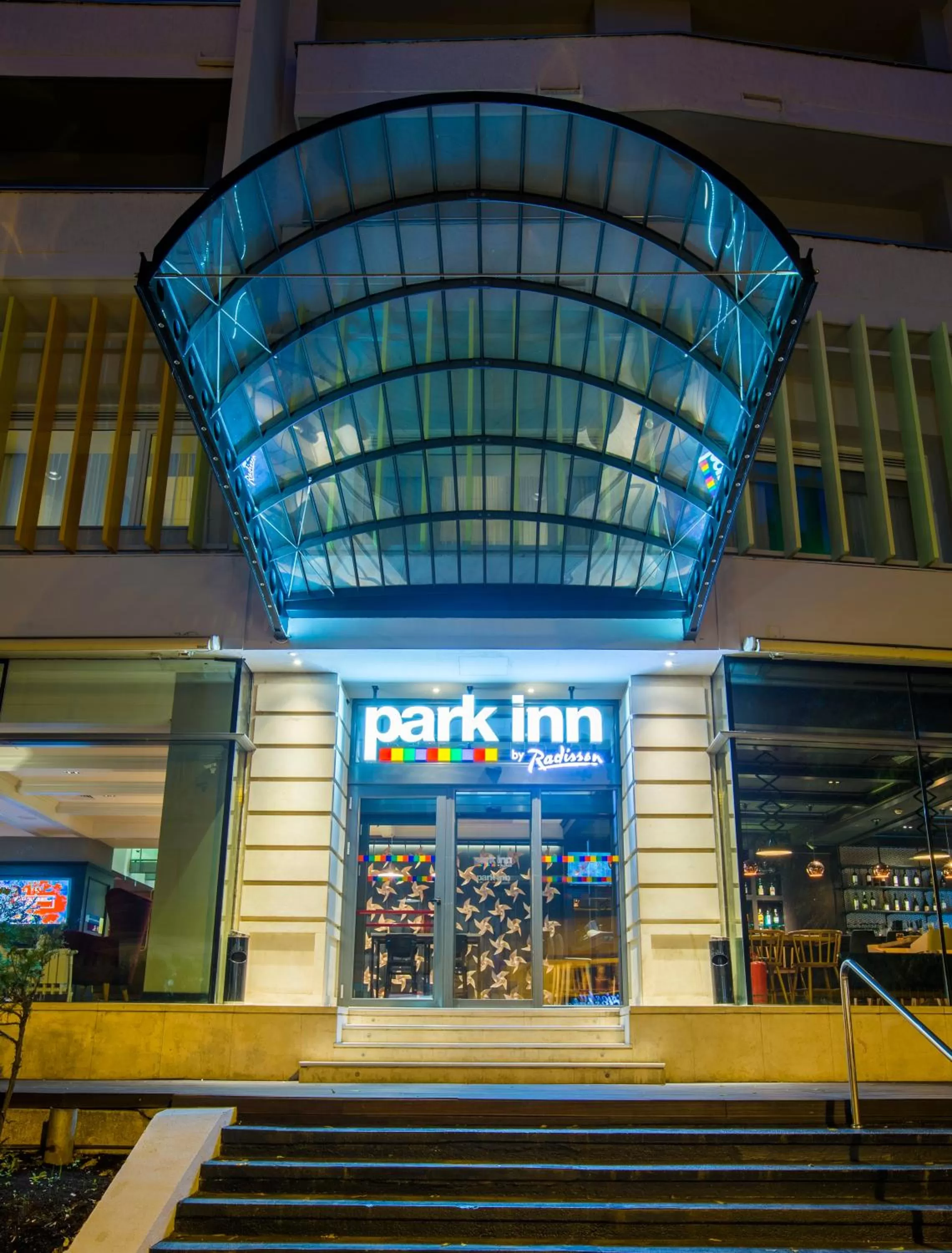 Facade/entrance in Park Inn by Radisson Bucharest Hotel & Residence
