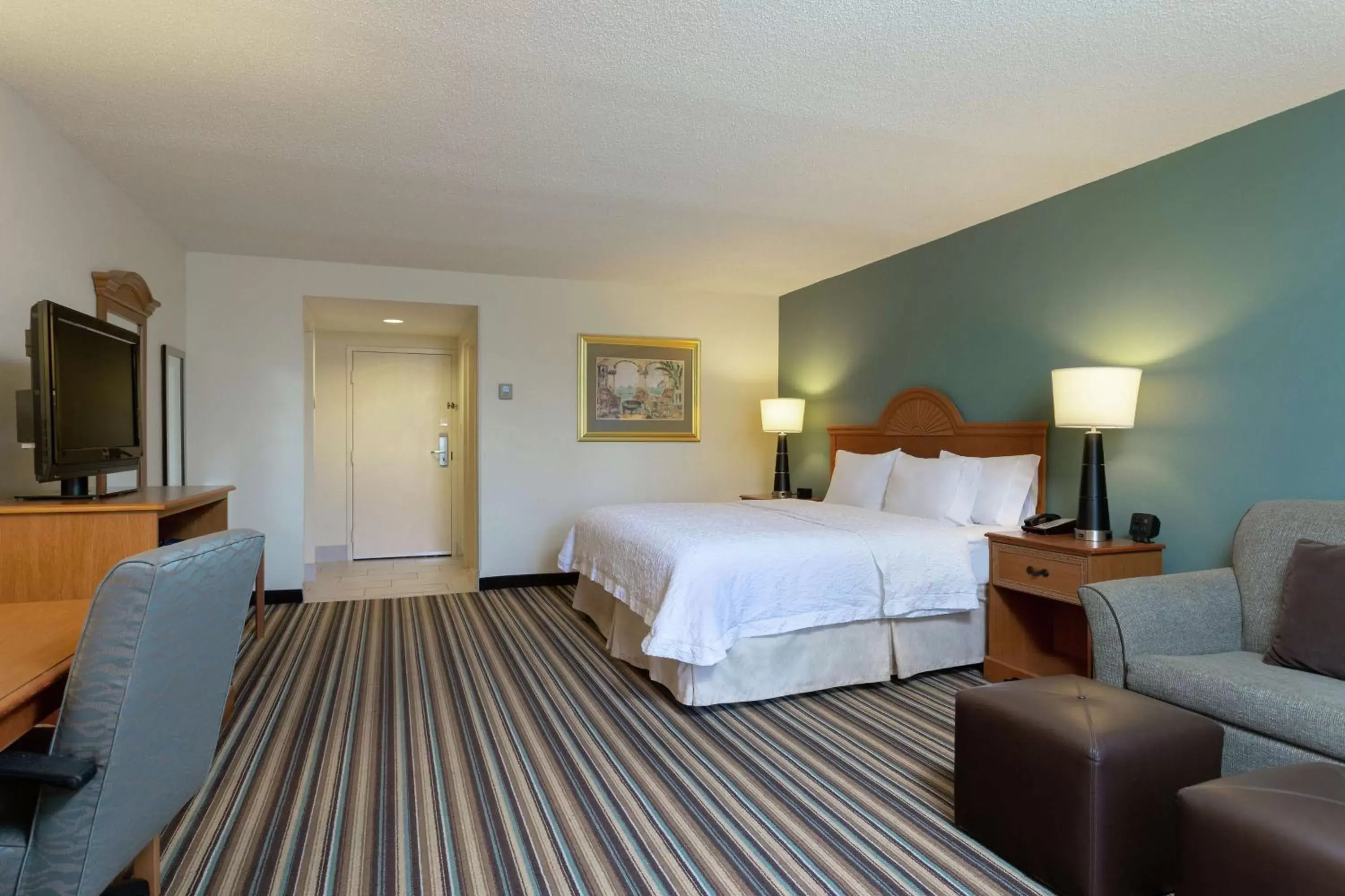 Bedroom in Hampton Inn & Suites Venice Bayside South Sarasota