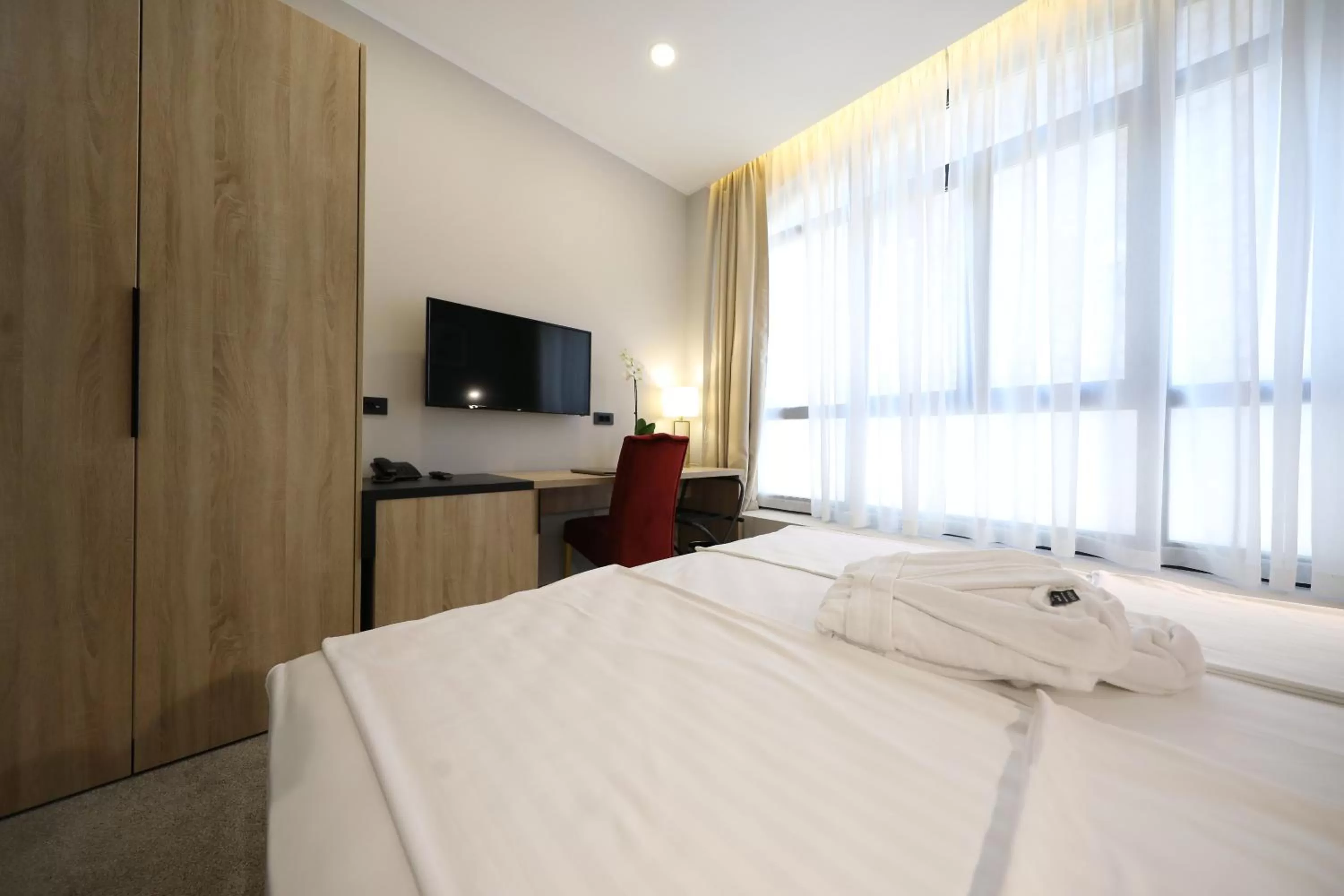 Bed in Teatro Verdi Boutique Hotel