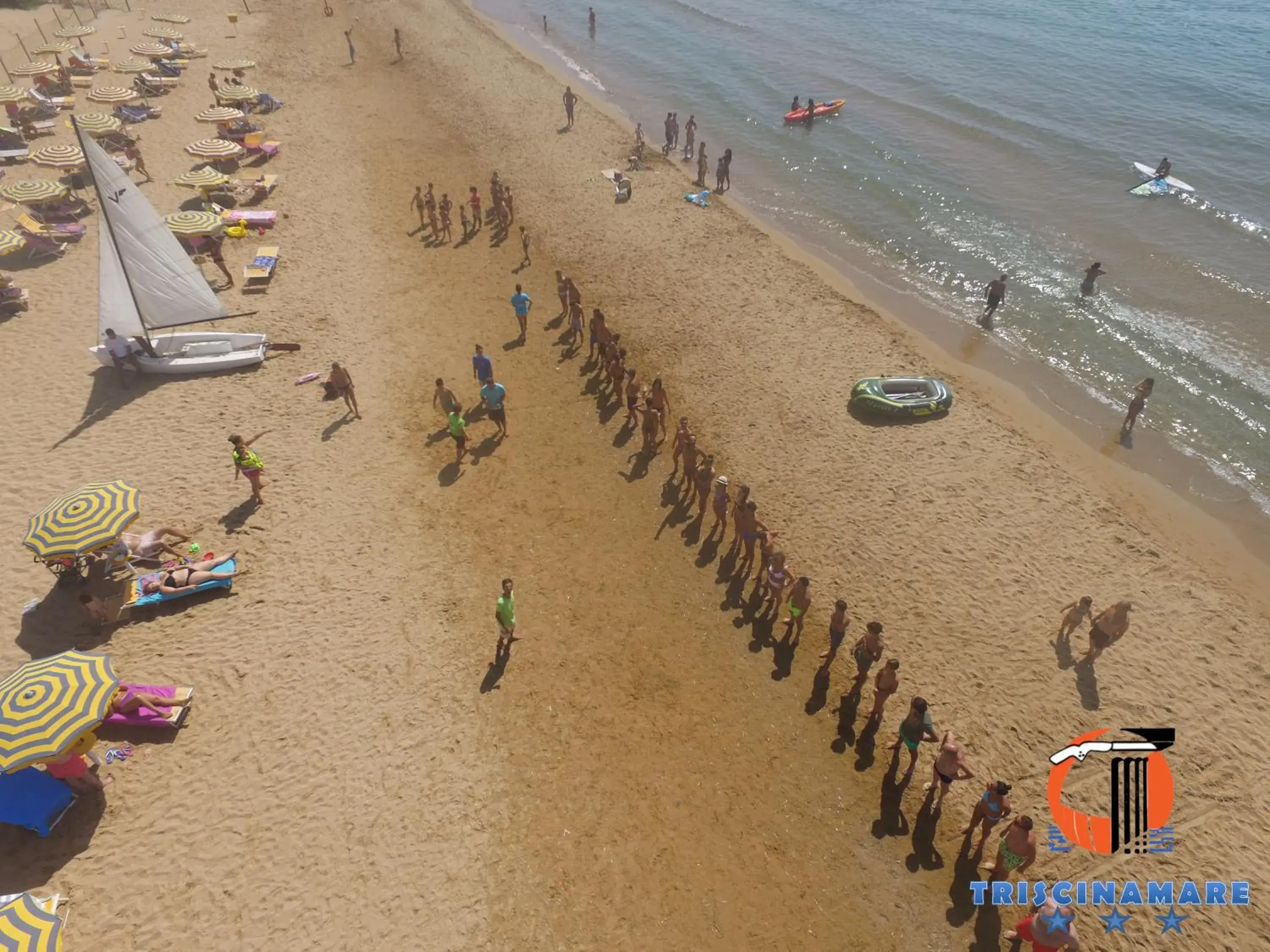 Beach in Triscinamare Hotel Residence