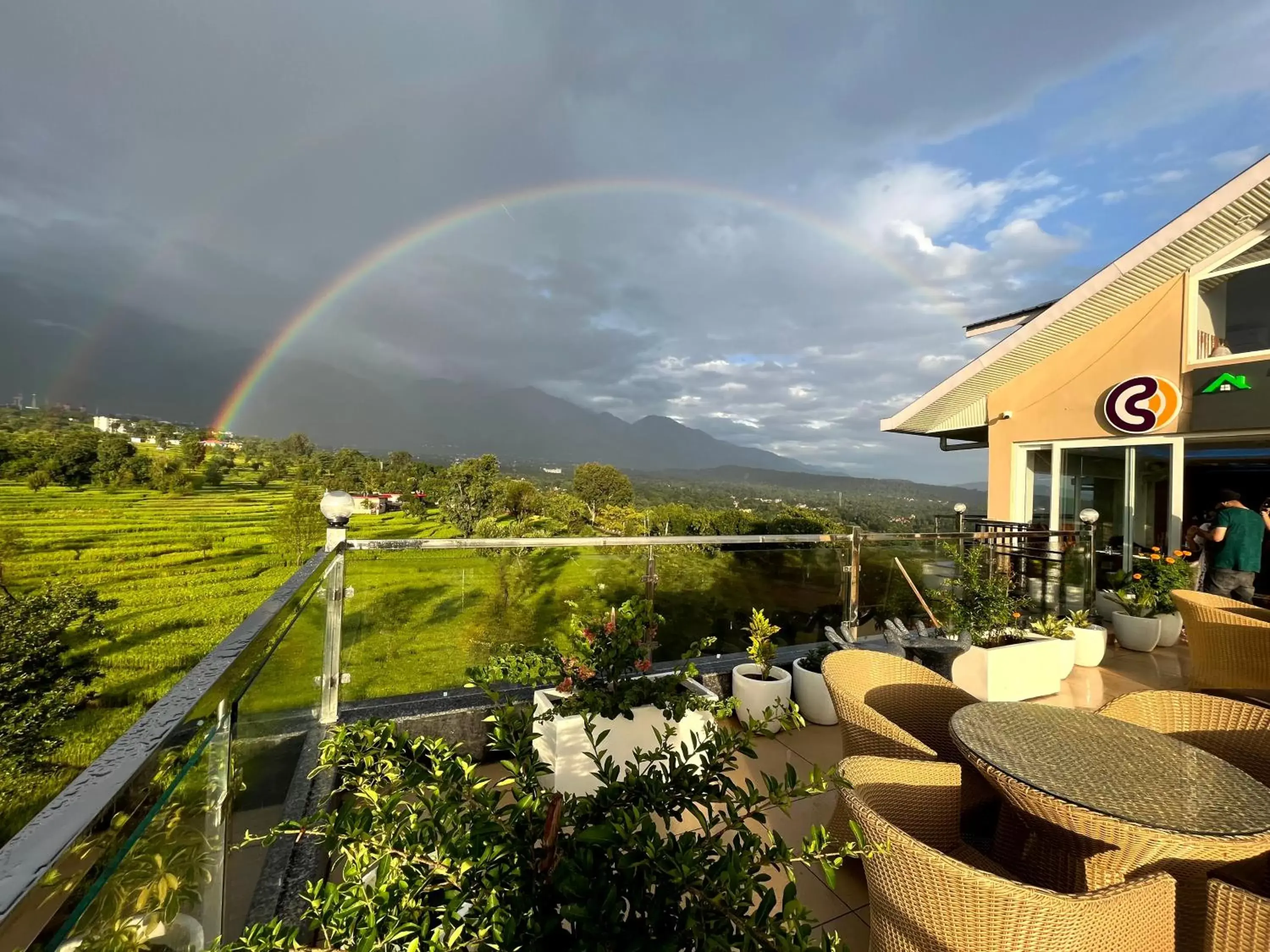 Mountain view in Click Collection The Abode, Dharamshala Mountain view in Click Collection The Abode, Dharamshala