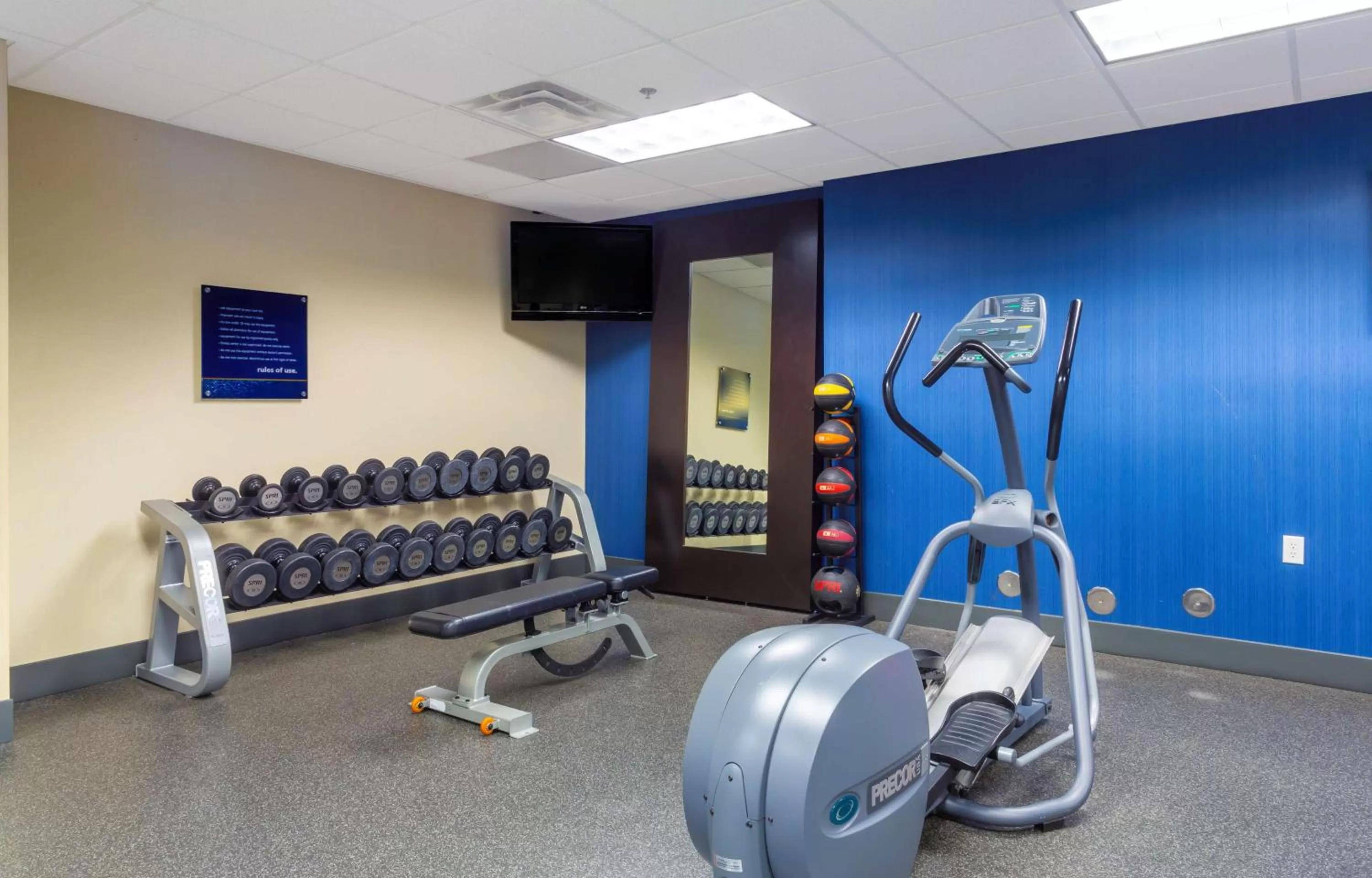 Fitness centre/facilities in Hampton Inn Salt Lake City Downtown