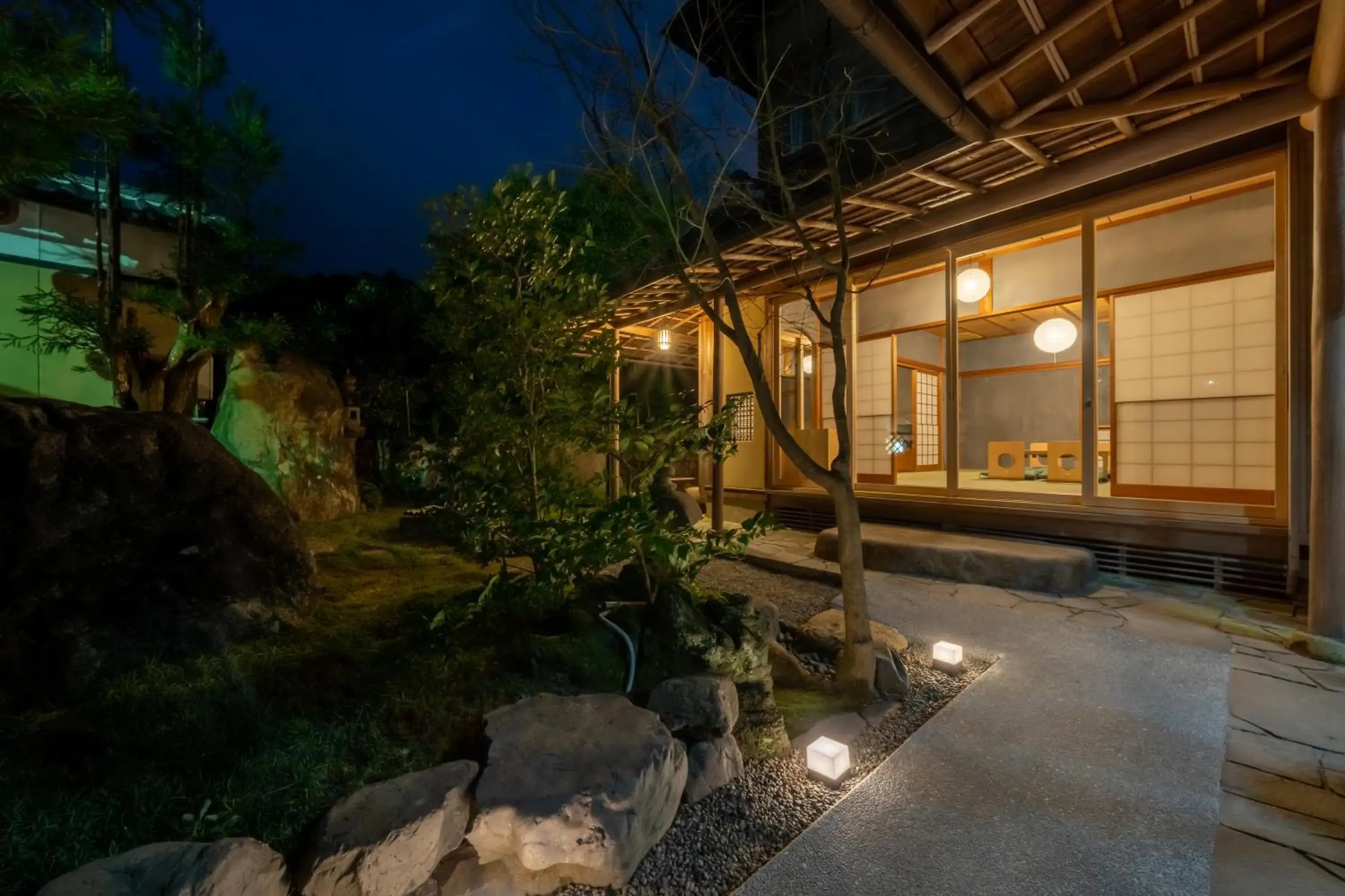 Garden in RYOKAN YAMAZAKI 