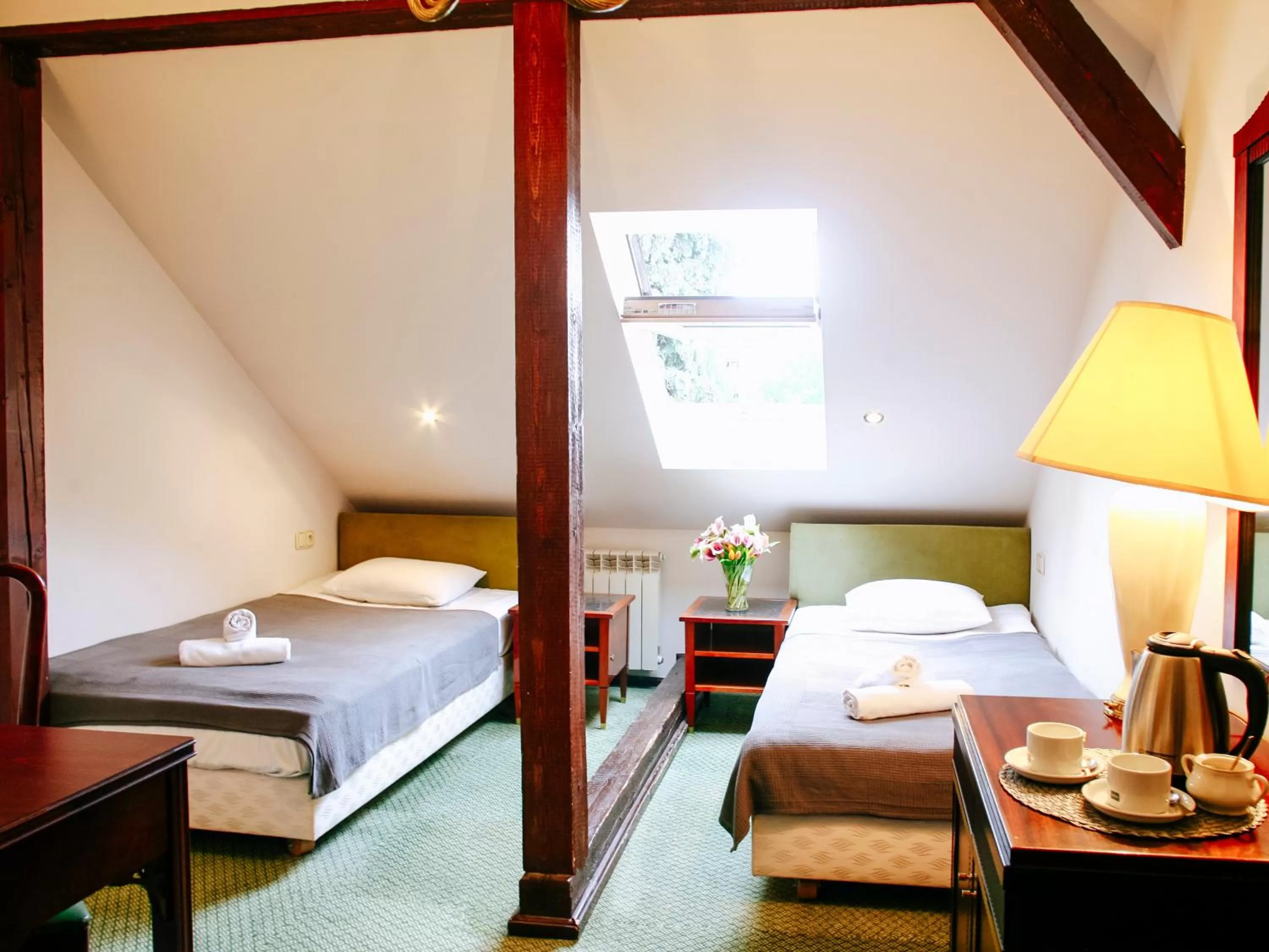 Bed in Miodosytnia Aparthotel