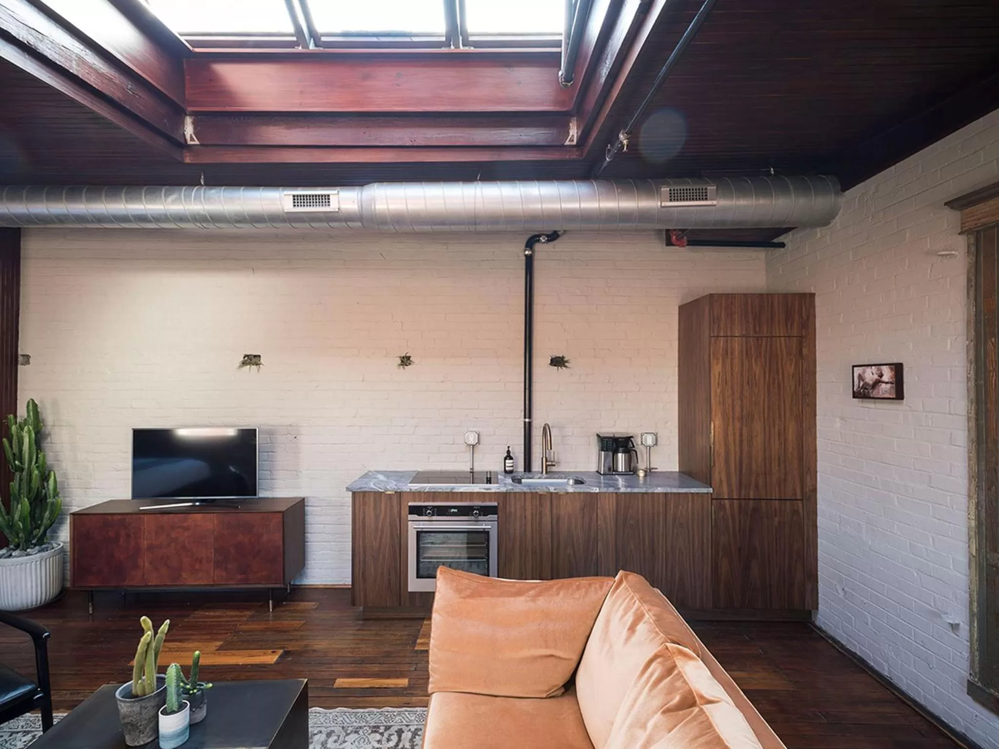 Kitchen or kitchenette in Wm. Mulherin's Sons Hotel