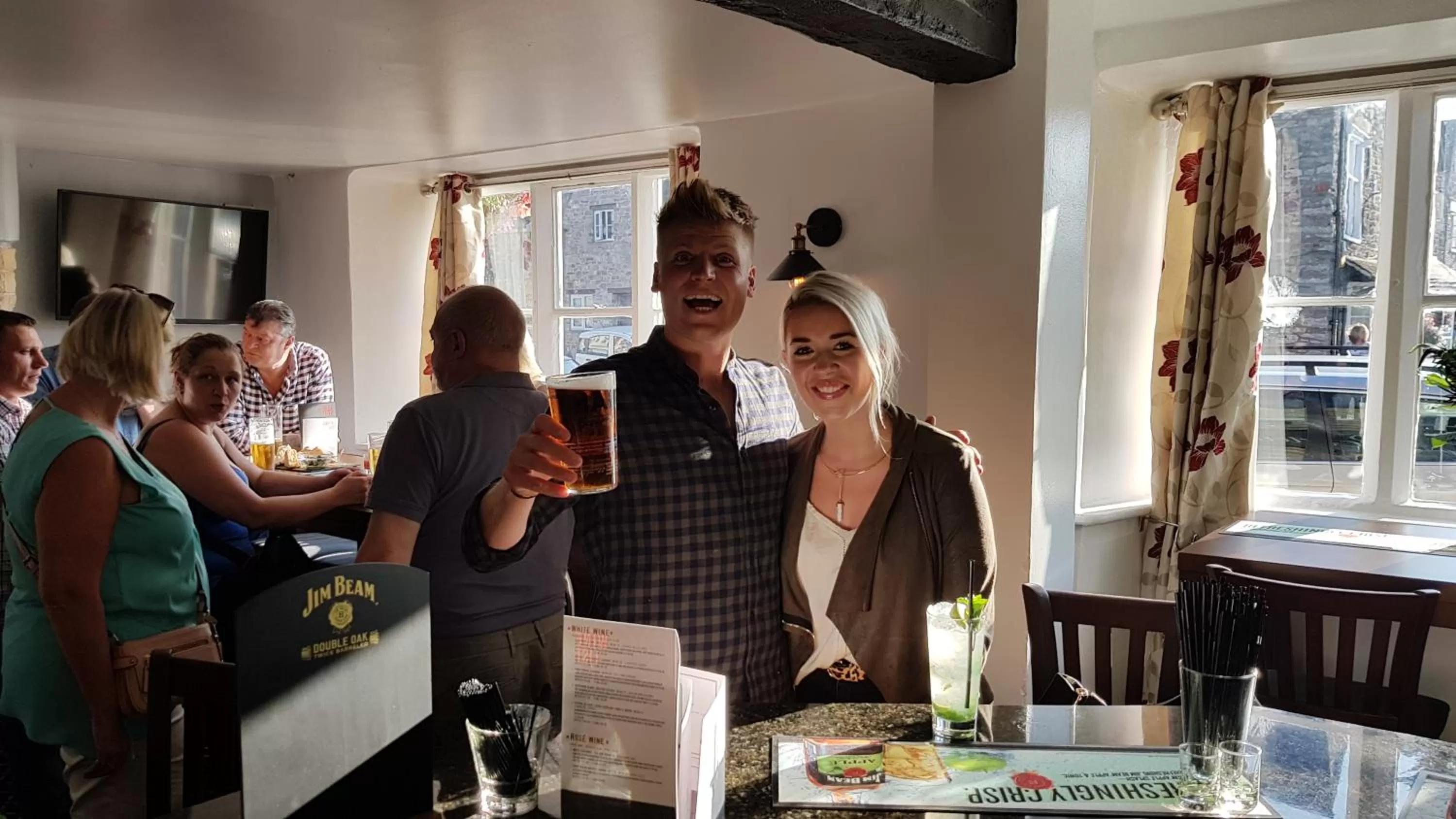 Lounge or bar in The Portcullis