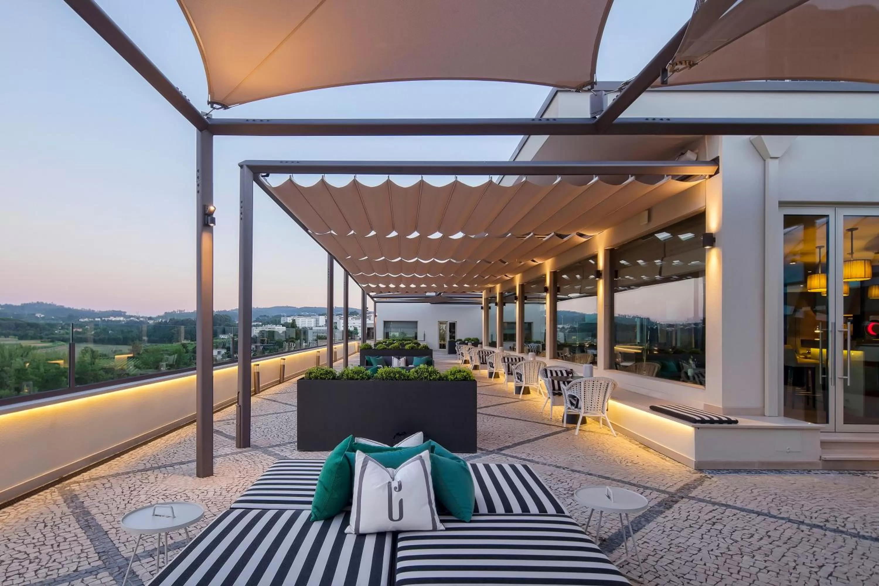 Balcony/Terrace in Cidnay Santo Tirso - Charming Hotel & Executive Center