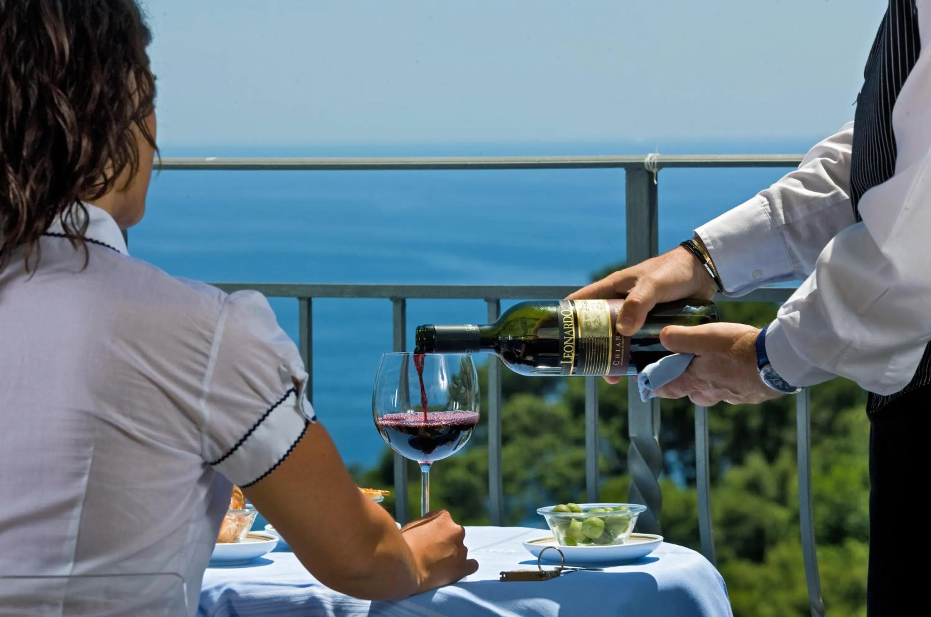 Restaurant/places to eat in Hotel La Floridiana