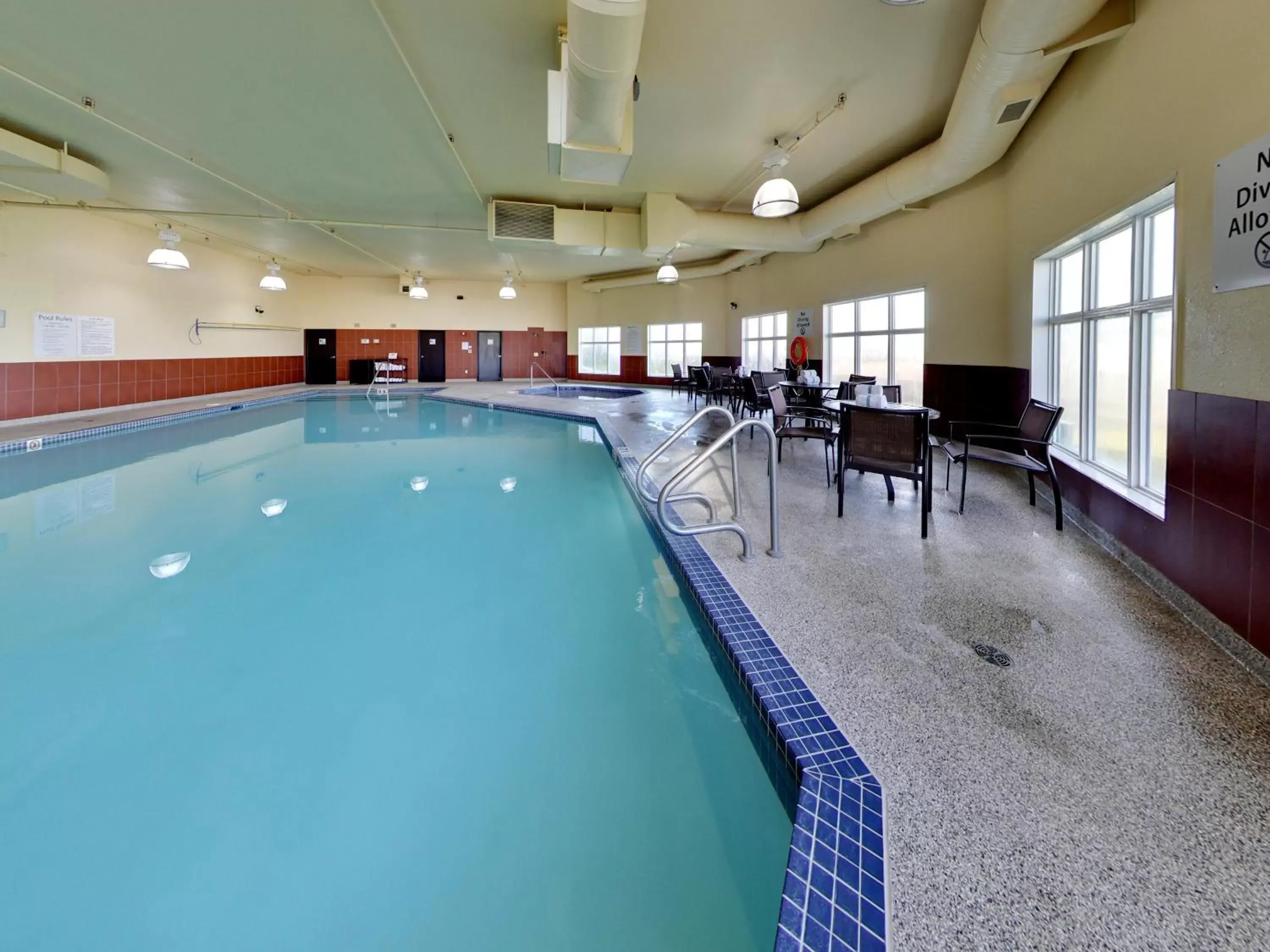 Swimming Pool in Holiday Inn Express Hotel & Suites - Edmonton International Airport, an IHG Hotel