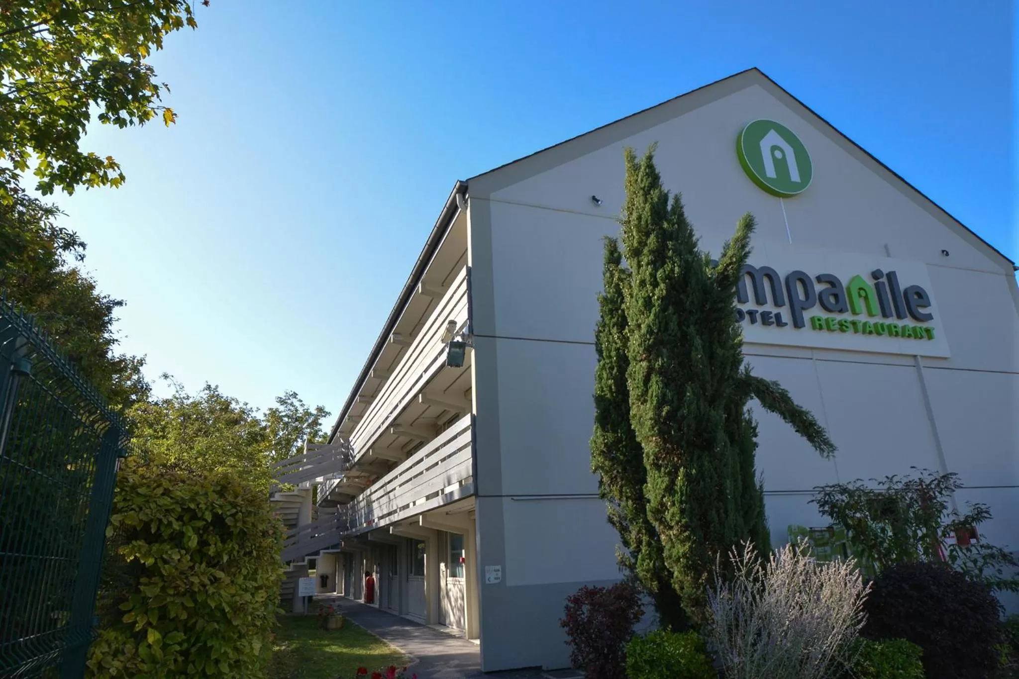 Balcony/Terrace in Campanile Reims Ouest - Tinqueux