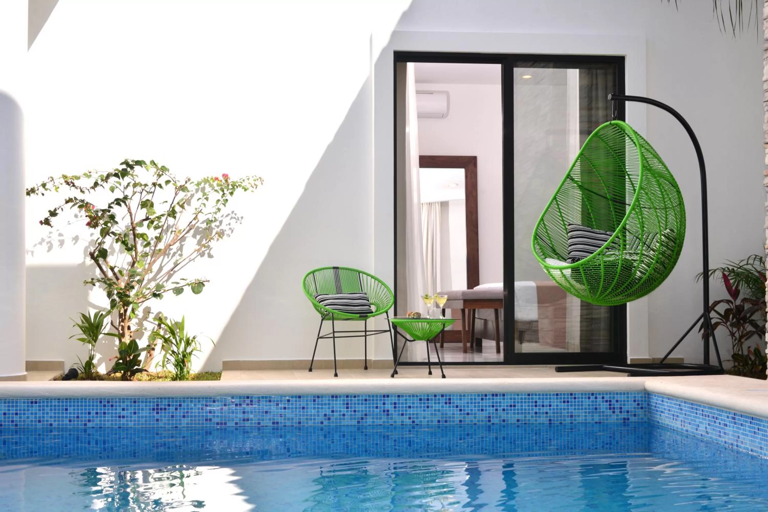 Balcony/Terrace in Elements Tulum Boutique Hotel