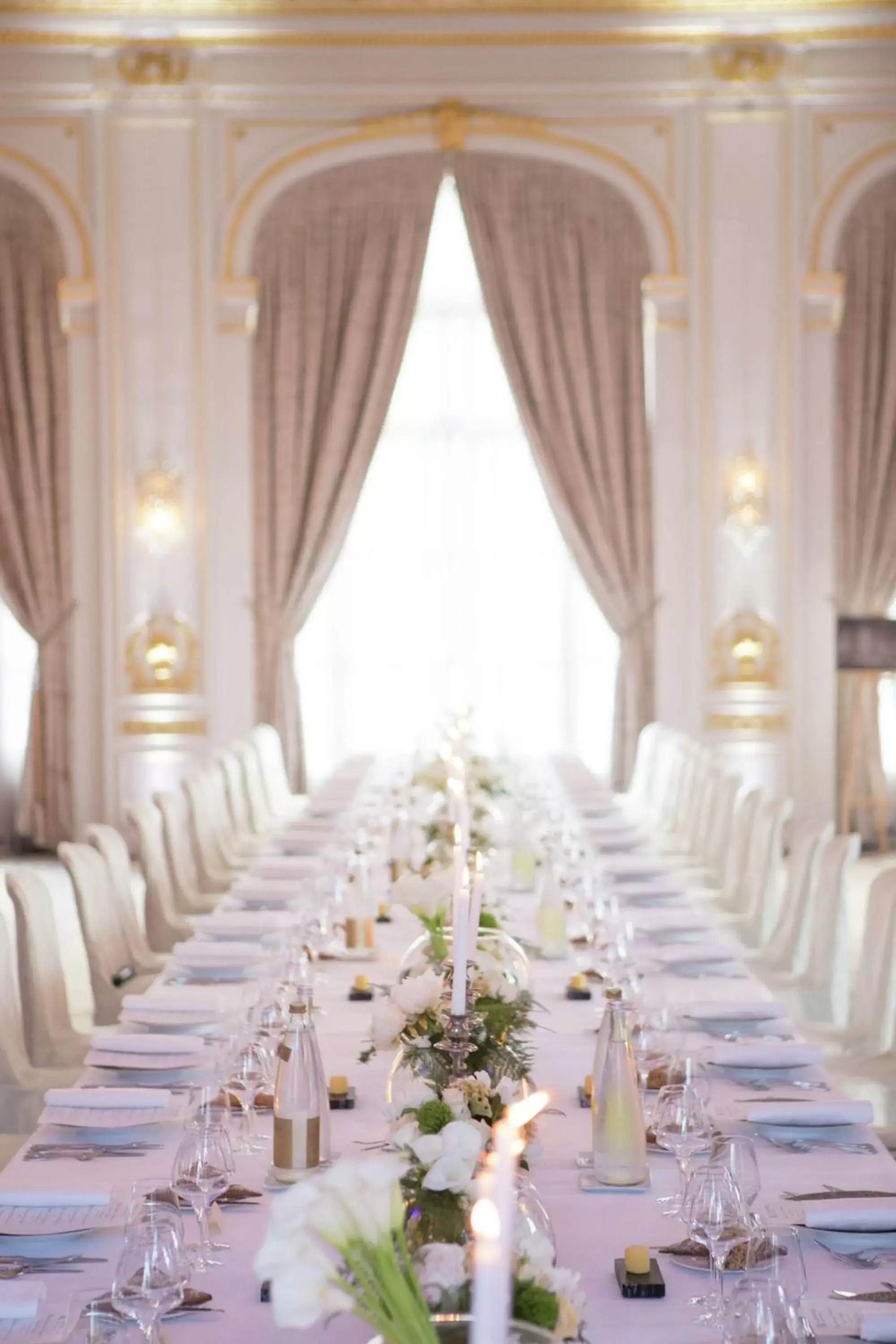 Dining area, Banquet Facilities in Waldorf Astoria Versailles - Trianon Palace