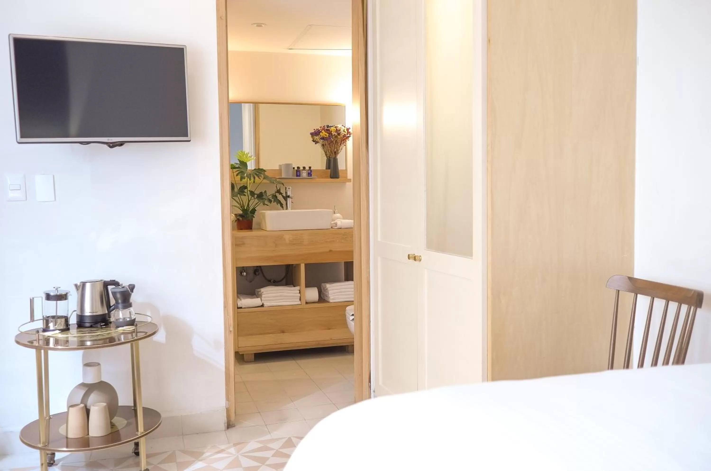 Bathroom, Bed in Casa Nuevo Leon