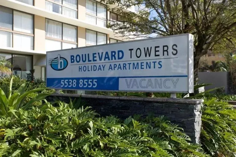 Facade/entrance, Property Logo/Sign in Boulevard Towers