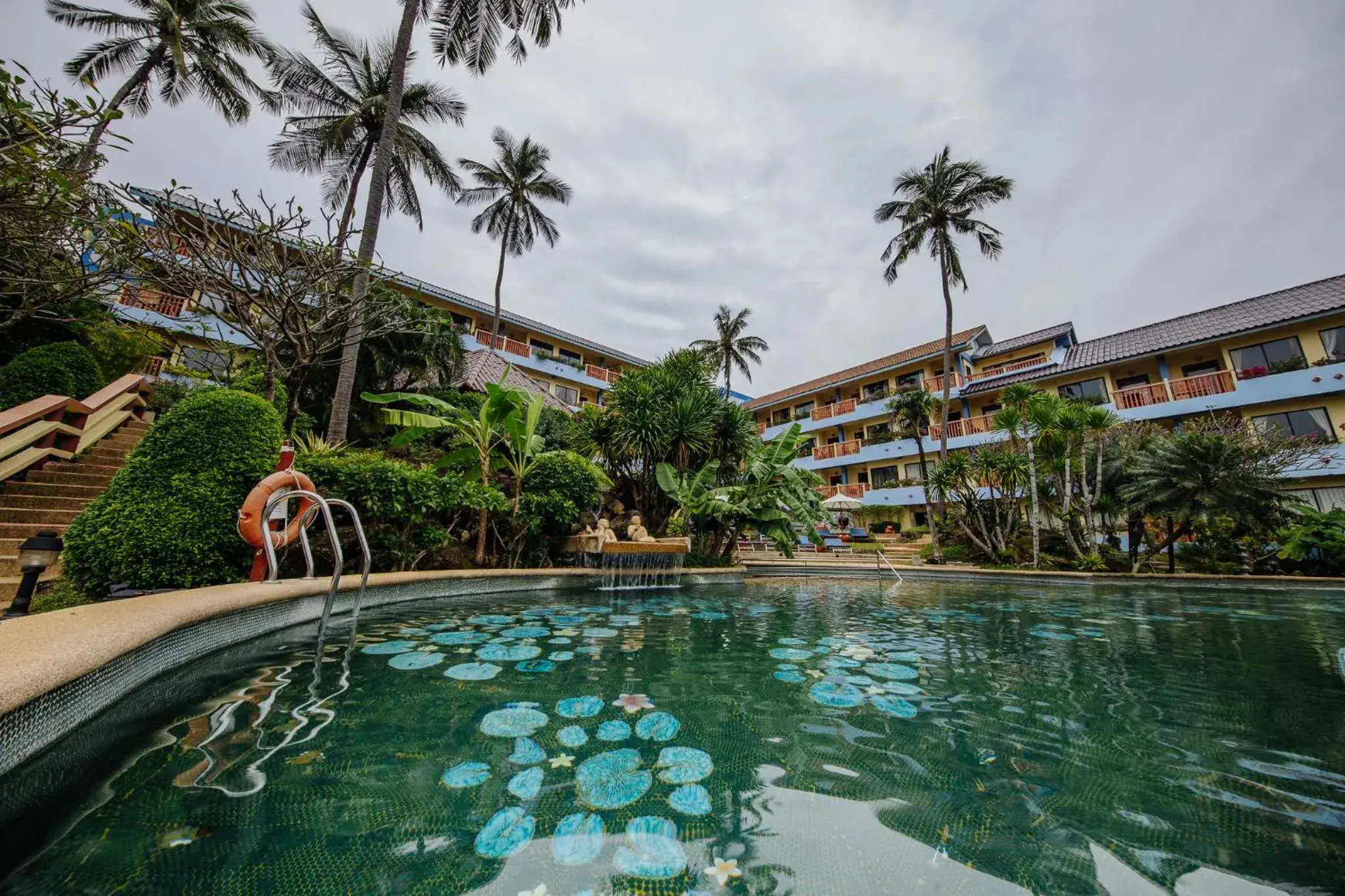 Pool view in Karona Resort & Spa - SHA Extra Plus Pool view in Karona Resort & Spa - SHA Extra Plus