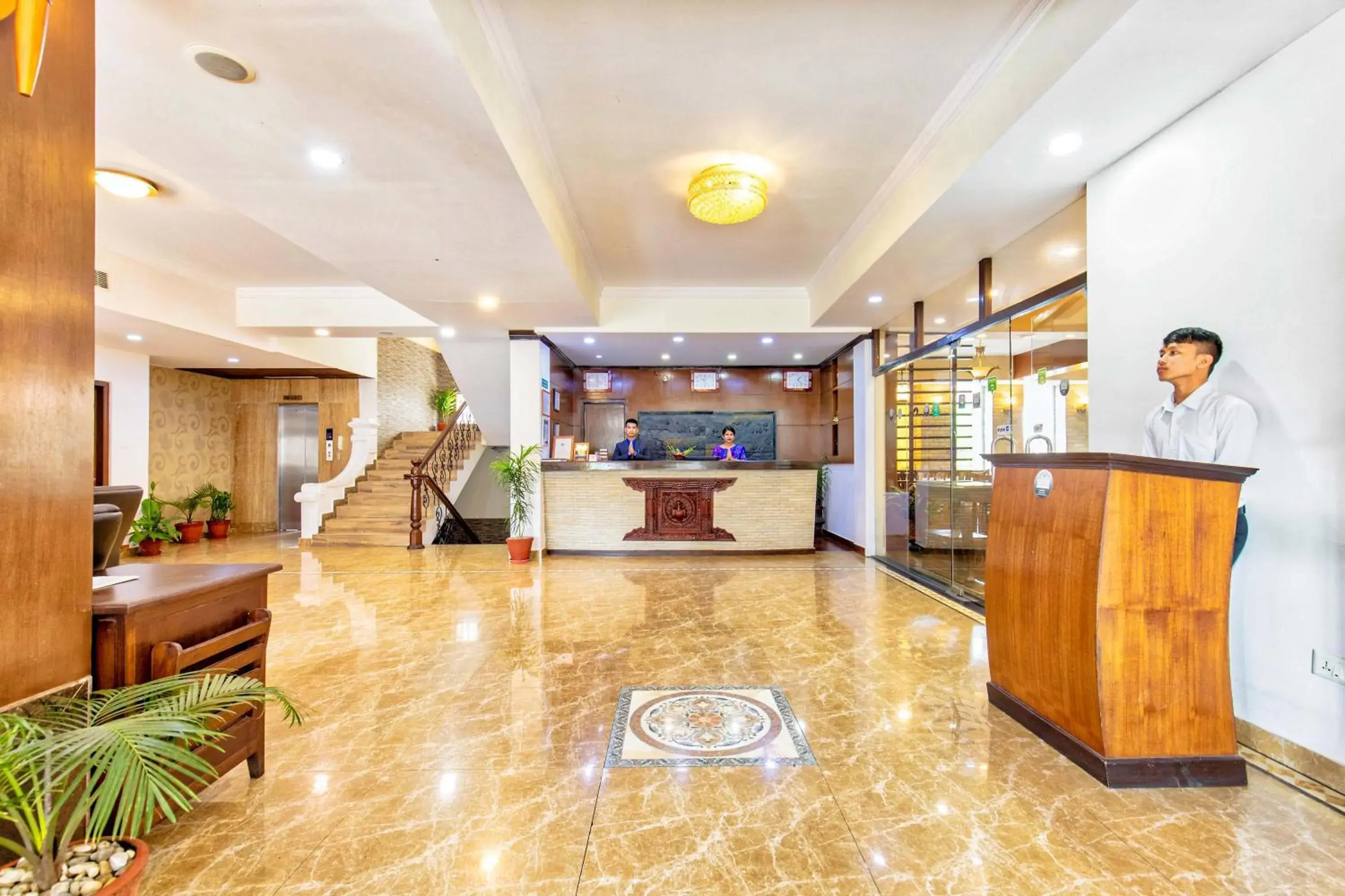 Lobby or reception, Lobby/Reception in Da Yatra Courtyard Hotel