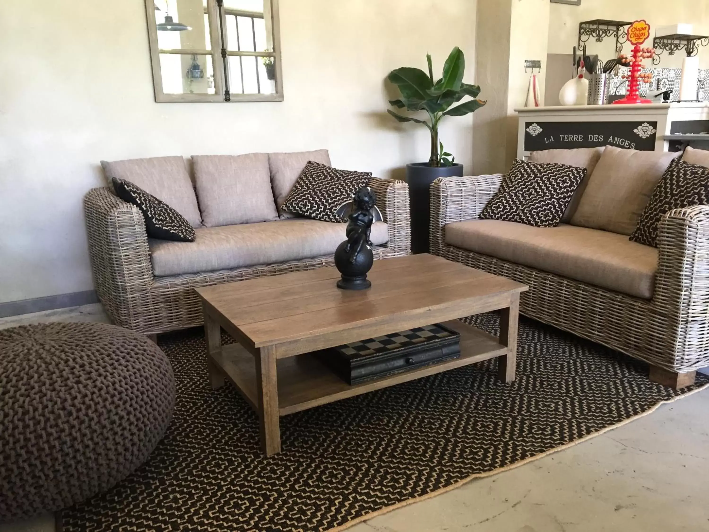 Living room, Seating Area in Le Mas Terre des Anges