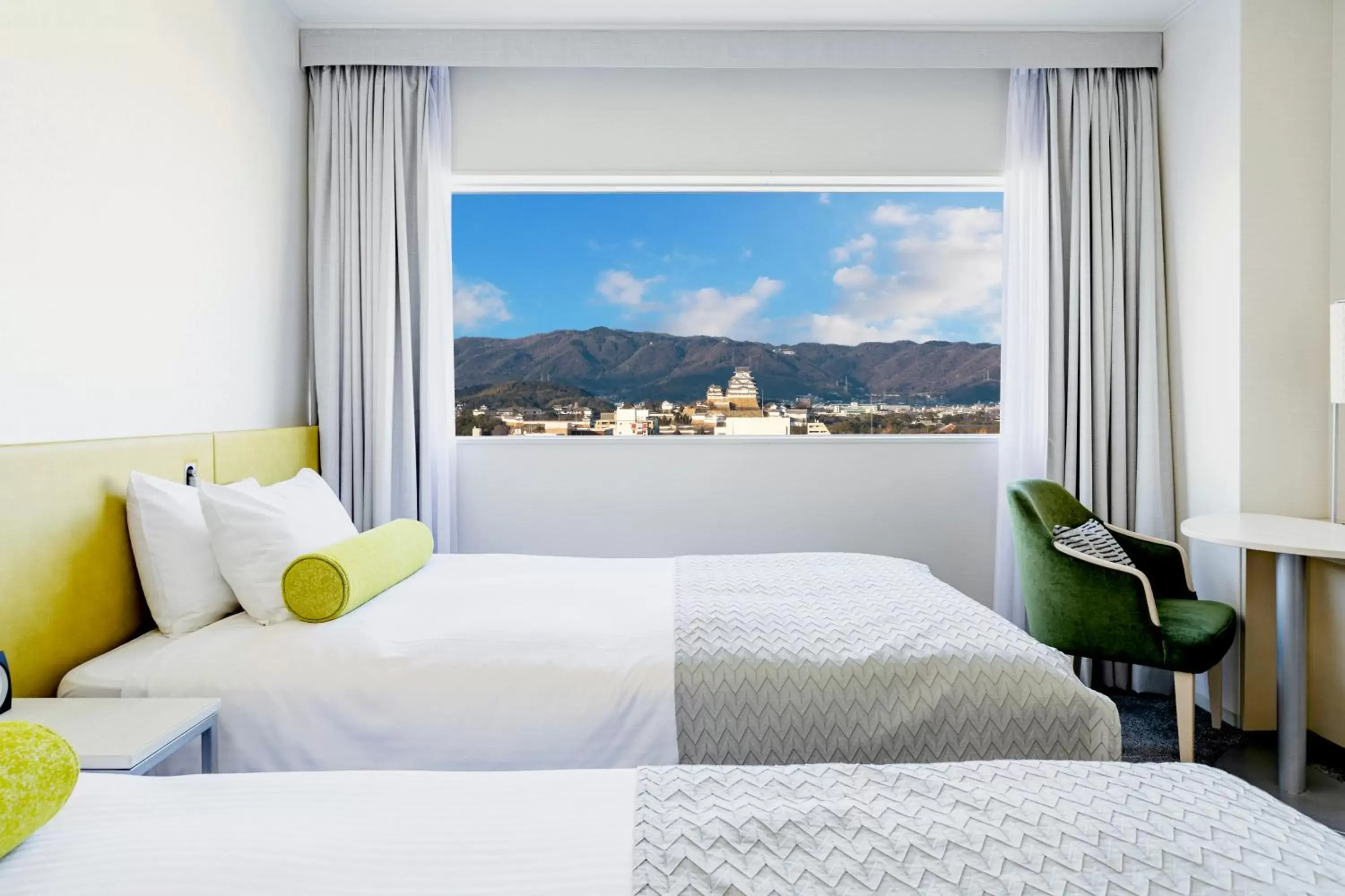 Bed in Hotel Nikko Himeji Bed in Hotel Nikko Himeji