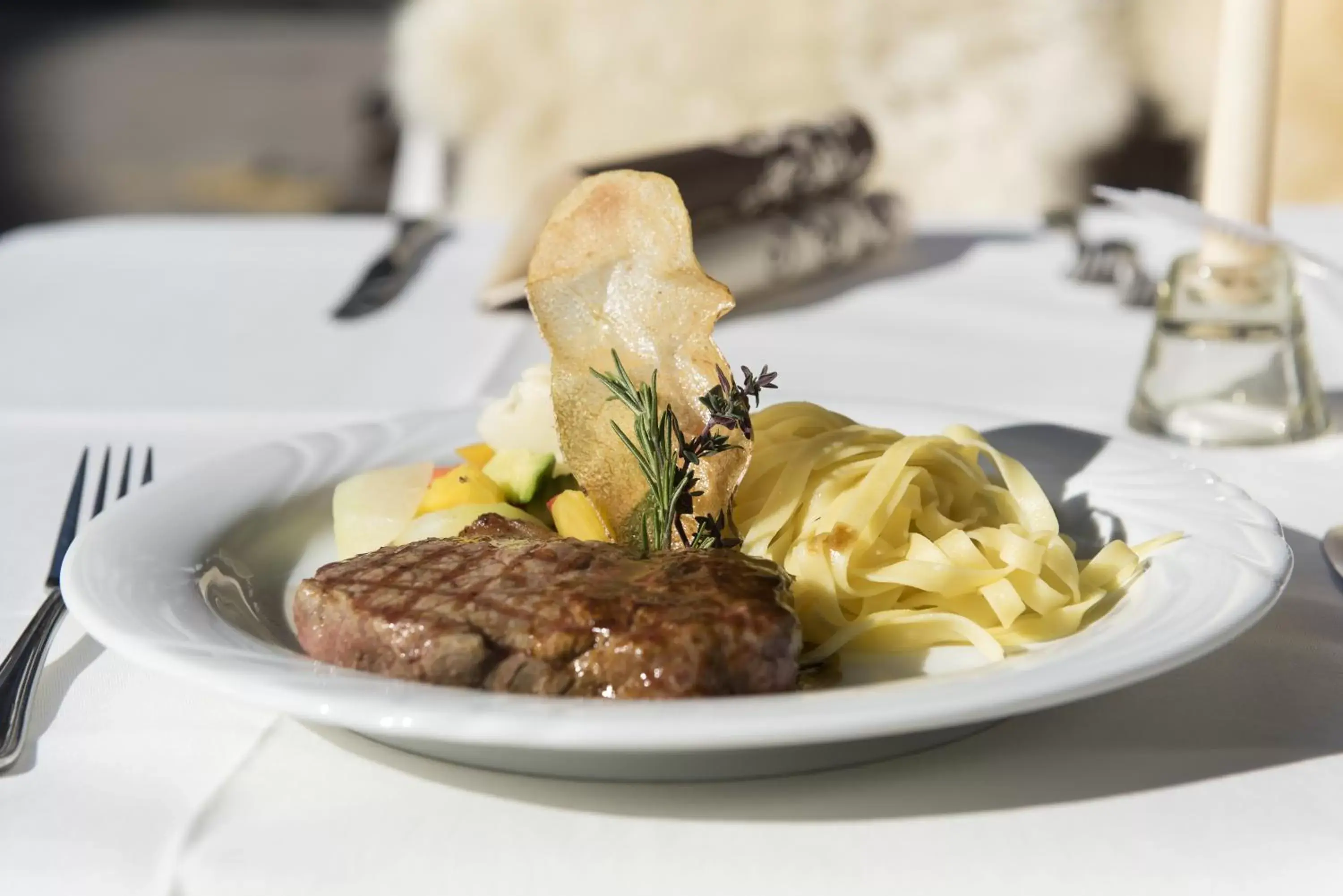 Food close-up in Hotel des Alpes