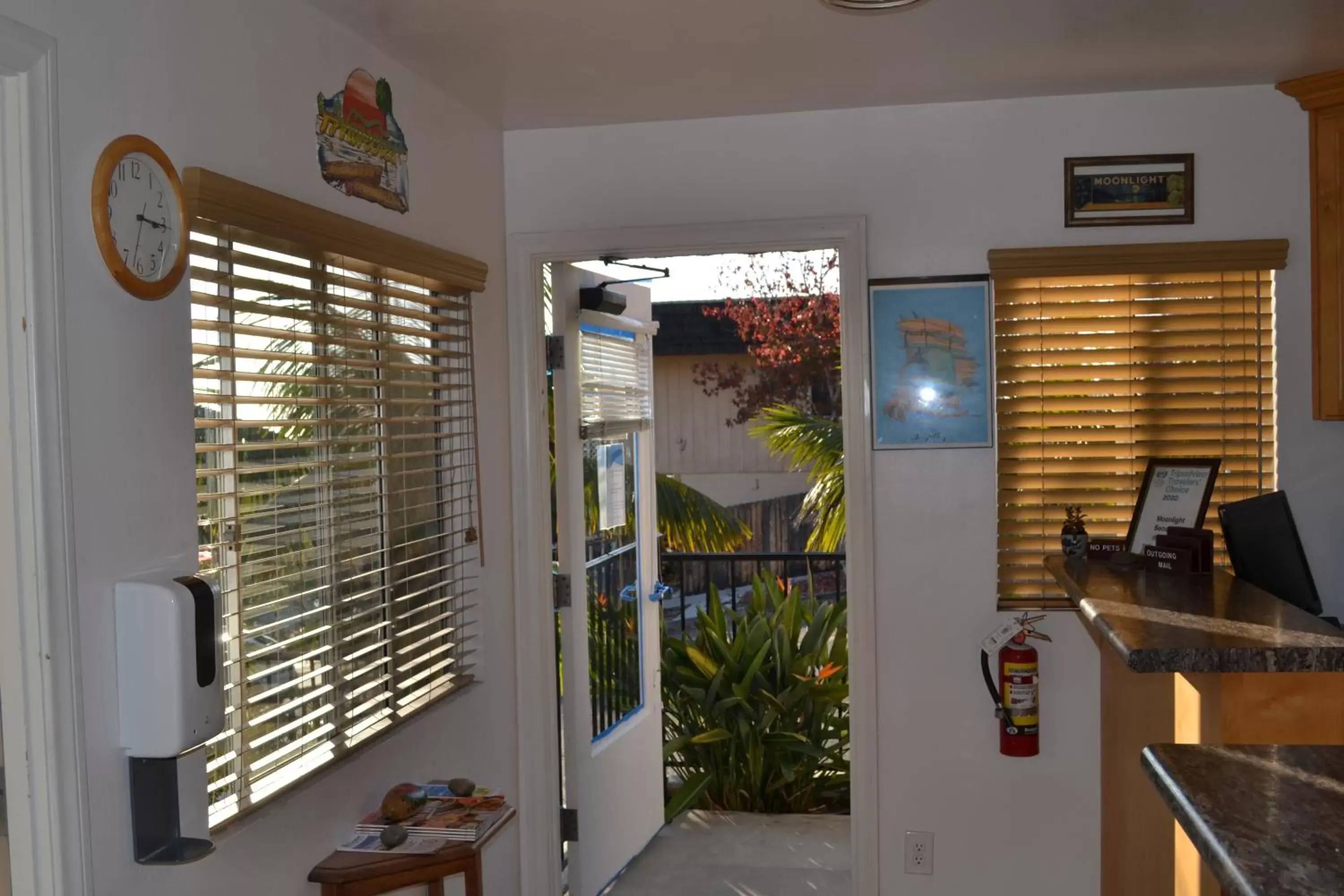 Lobby or reception in Moonlight Beach Motel Lobby or reception in Moonlight Beach Motel