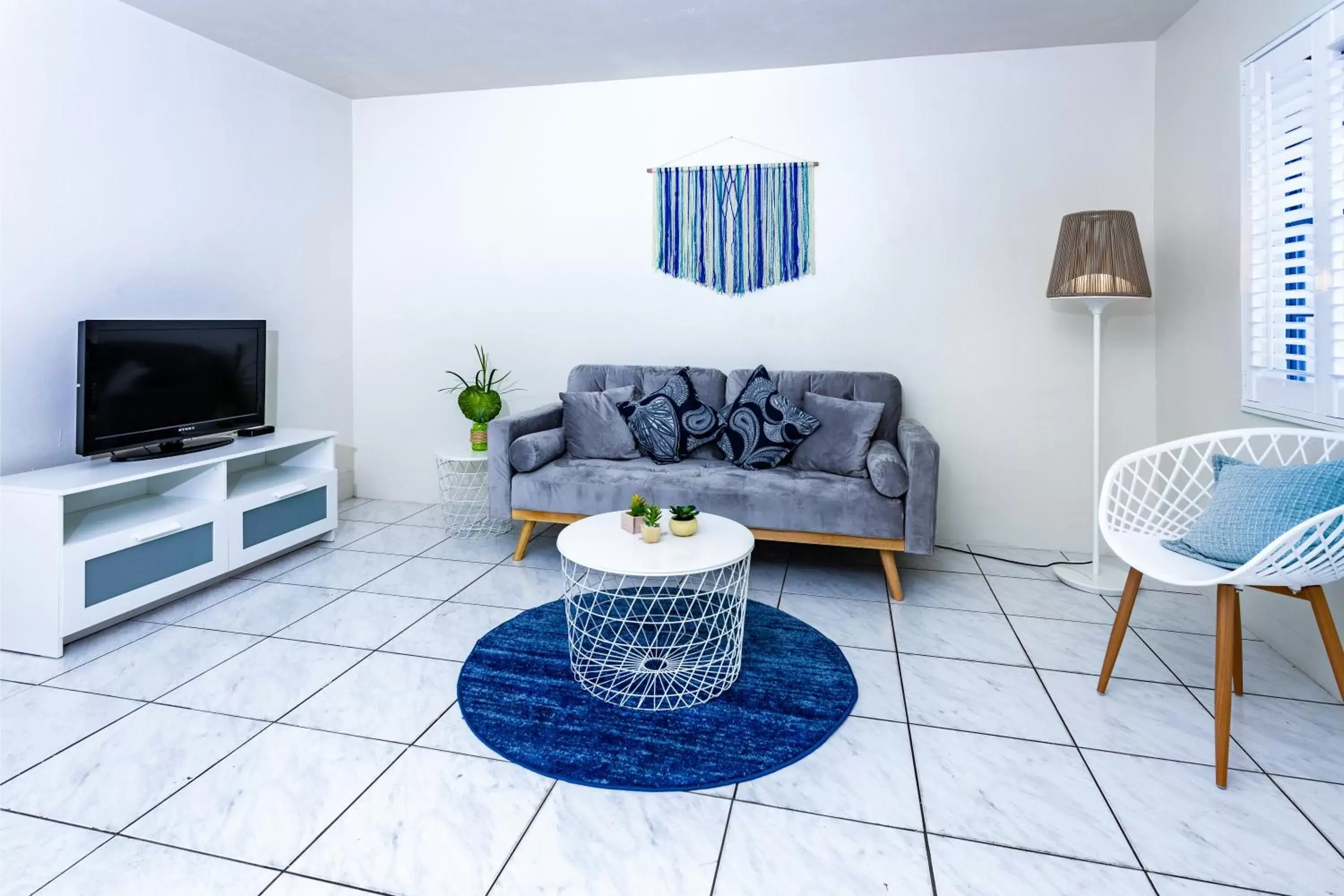 Living room, Seating Area in Sea Garden by the Sea