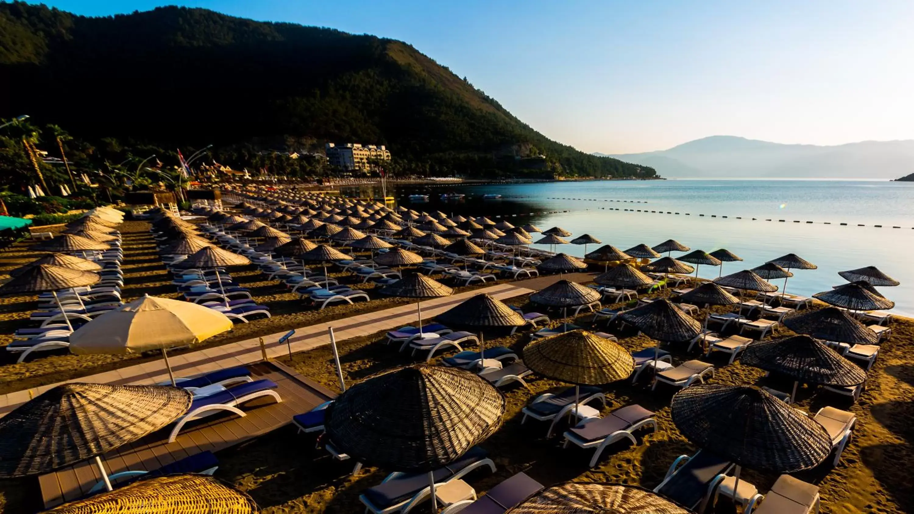 Beach, Bird's-eye View in Hotel Aqua