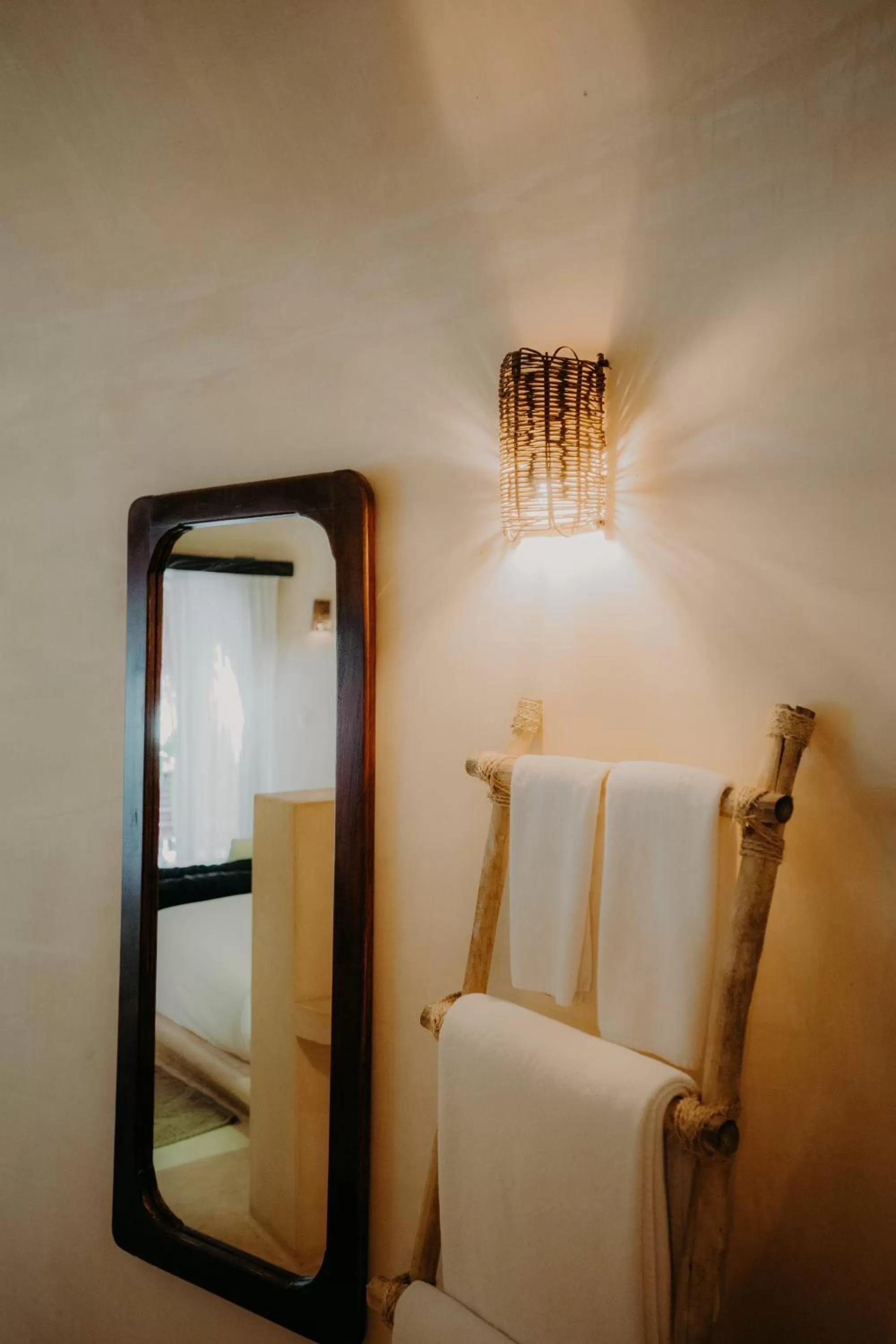 Bathroom, Bed in Papaya Playa Project, Tulum, a Member of Design Hotels