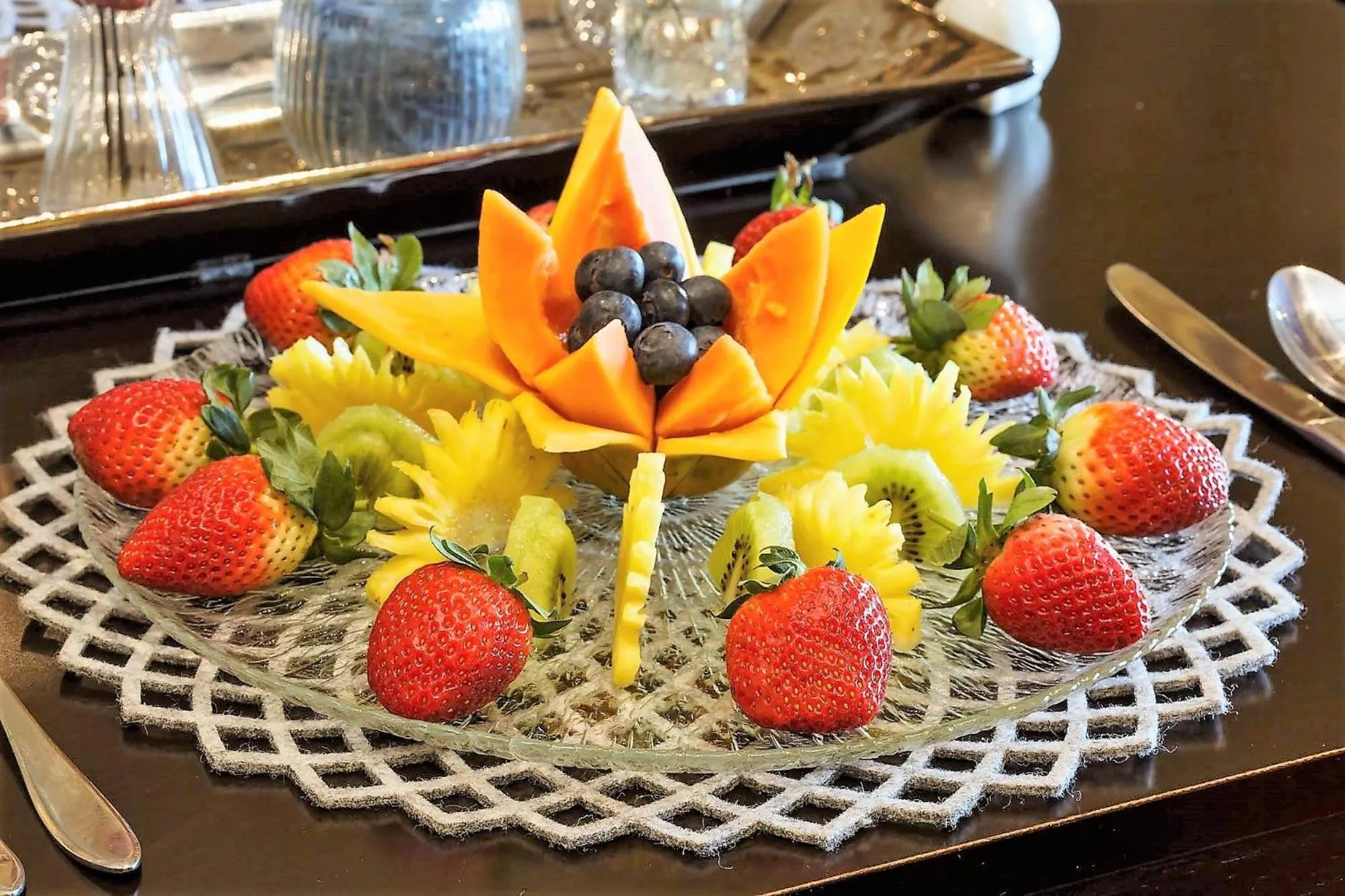 Food close-up in Riverside Guest Lodge