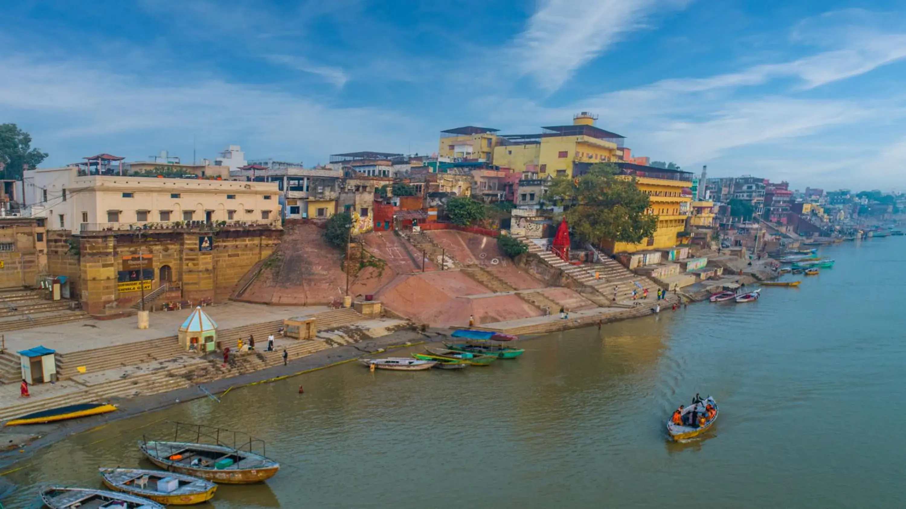 Bird's eye view, Bird's-eye View in Suryauday Haveli - An Amritara Resort