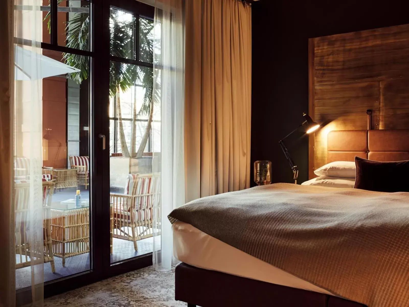 Decorative detail, Bed in Gastwerk Hotel Hamburg Decorative detail, Bed in Gastwerk Hotel Hamburg