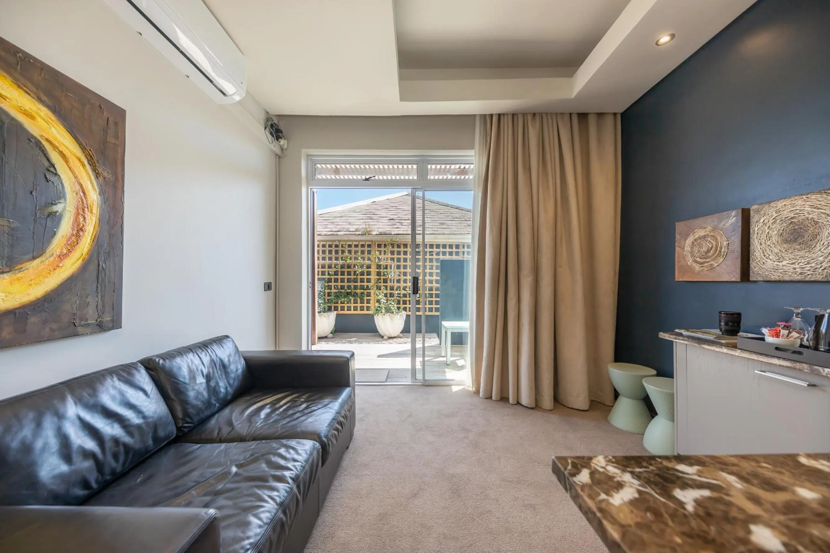 Seating area in O on Kloof Boutique Hotel & Spa