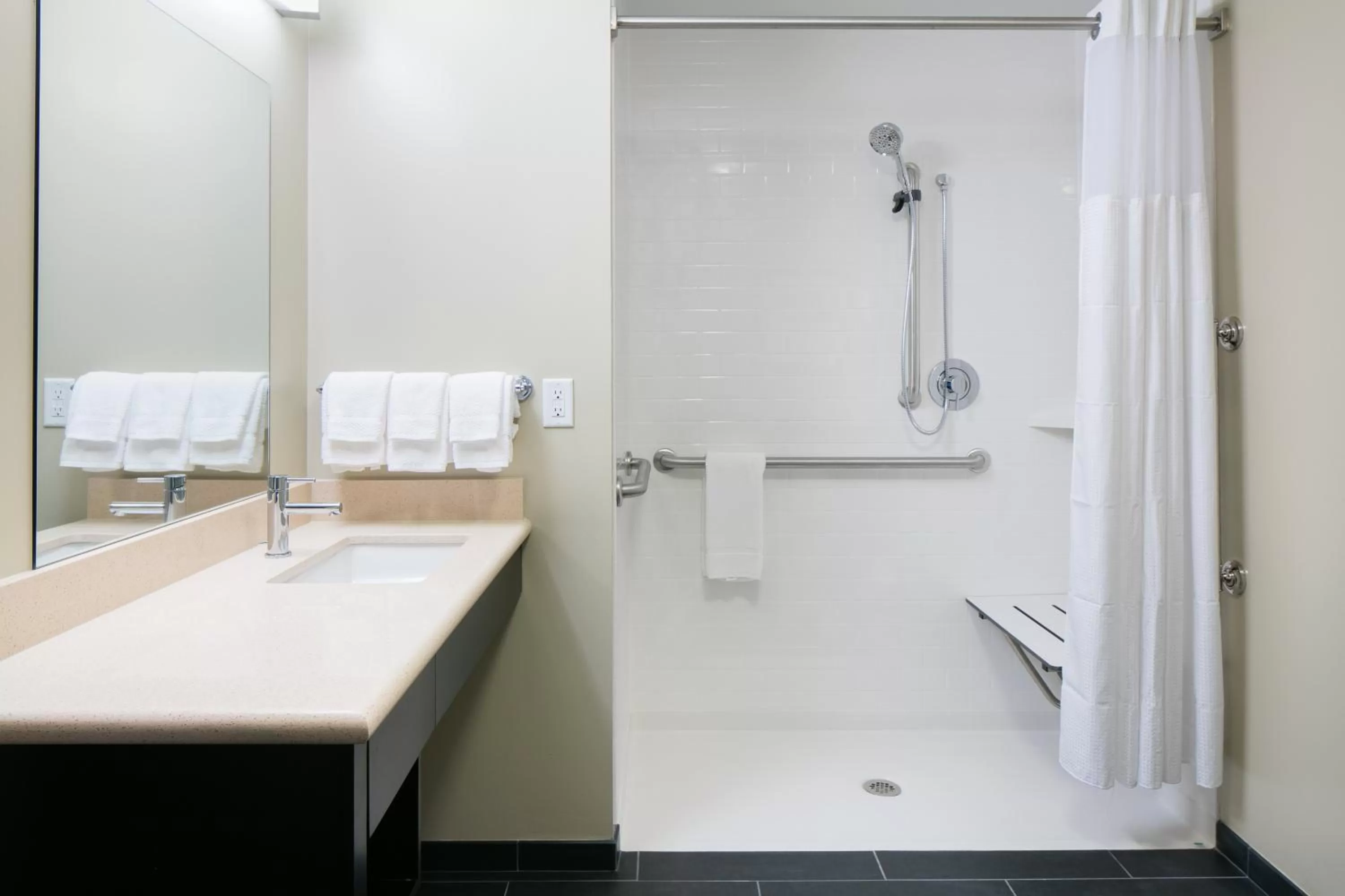 Photo of the whole room in Staybridge Suites Des Moines Downtown by IHG