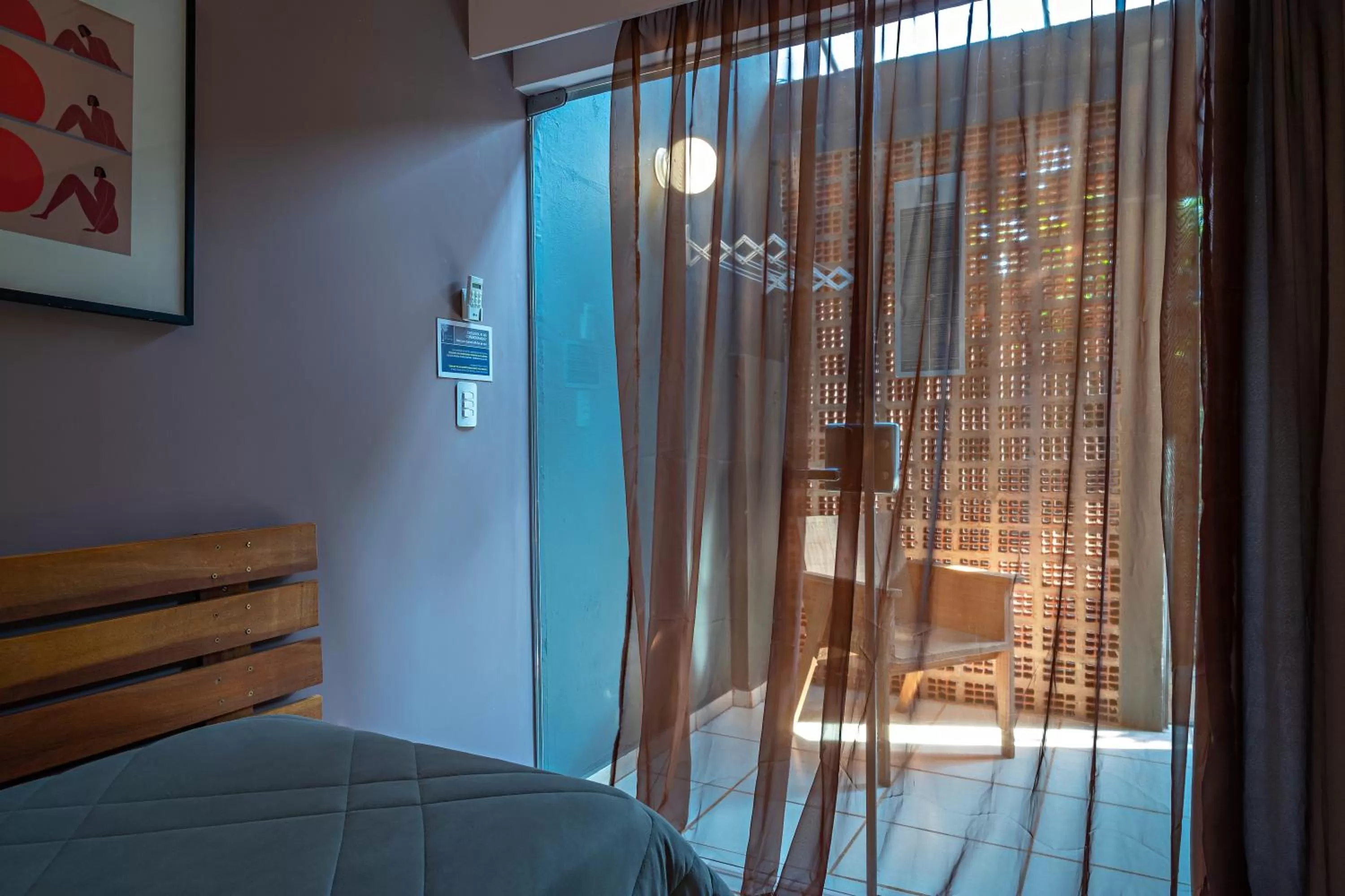 Bed in Suítes no Quintal