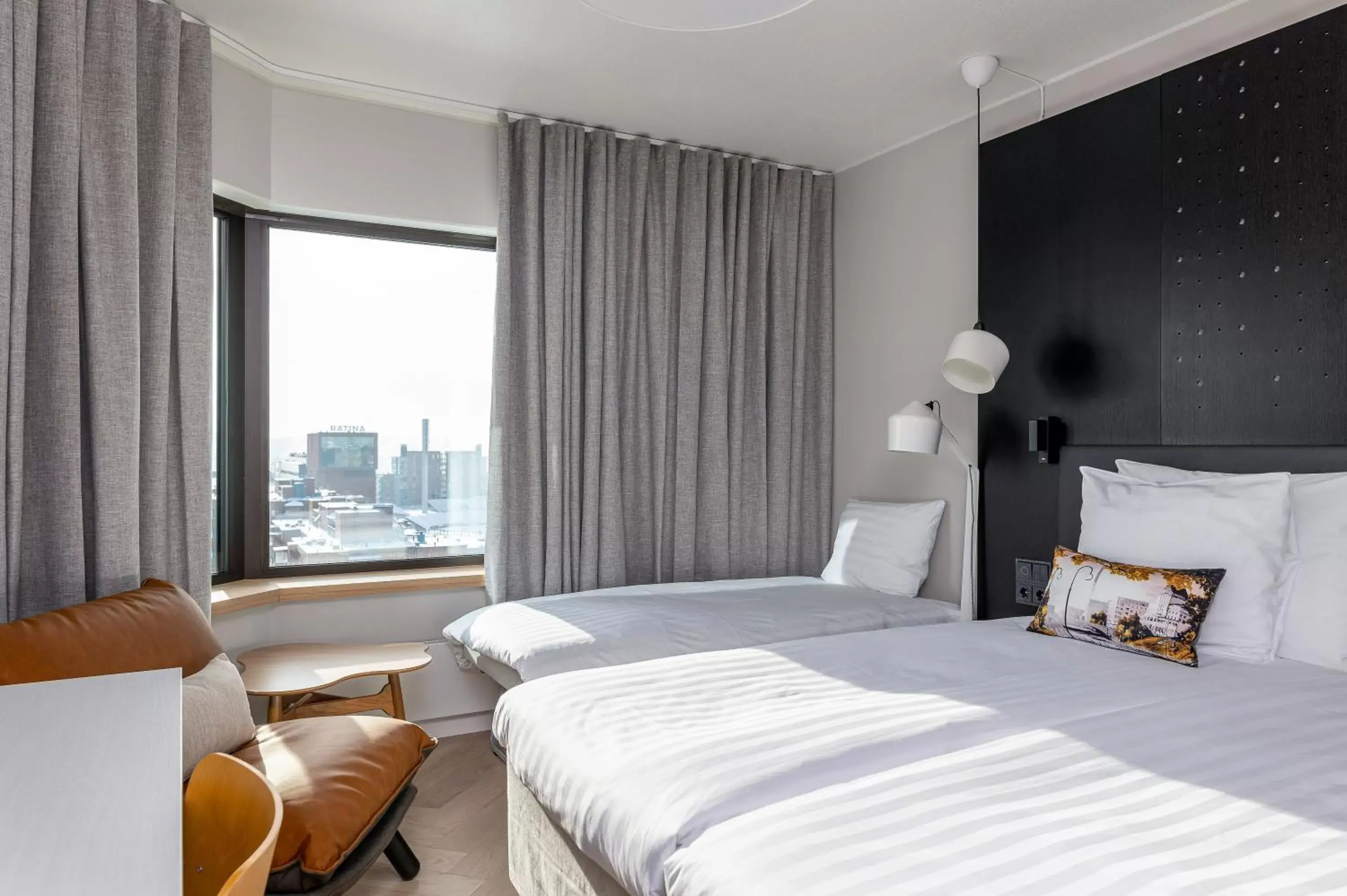 Bed in Original Sokos Hotel Ilves Tampere Bed in Original Sokos Hotel Ilves Tampere