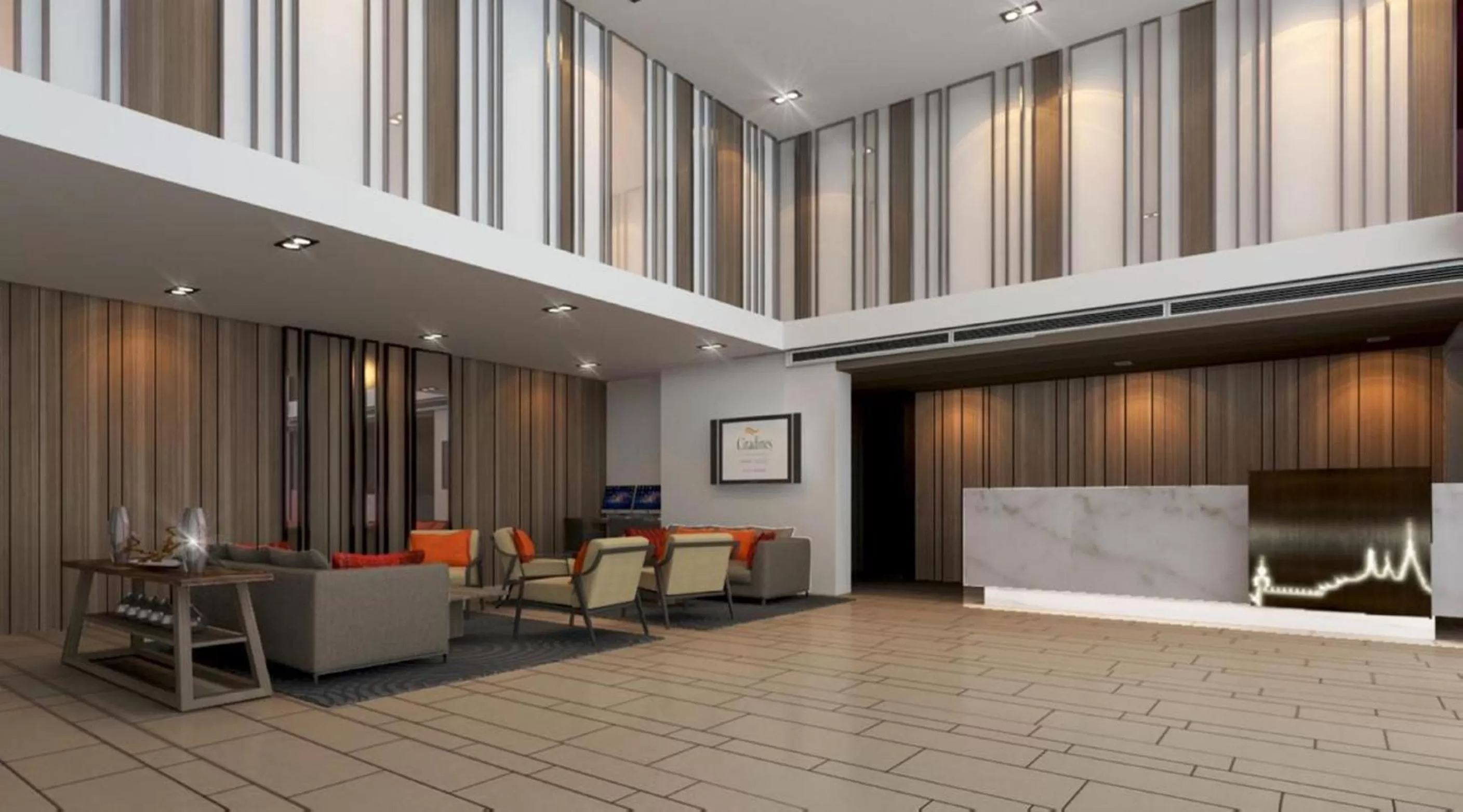 Lobby or reception in Citadines Grand Central Sri Racha