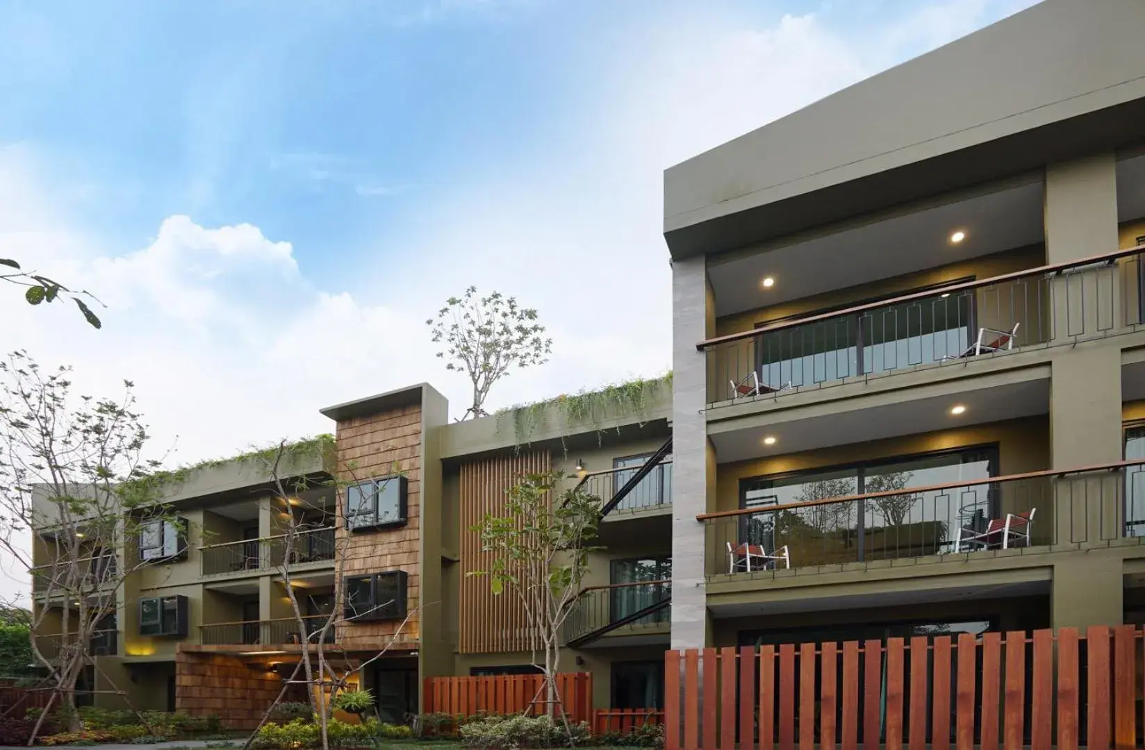 Bird's eye view, Property Building in Gategaa Village