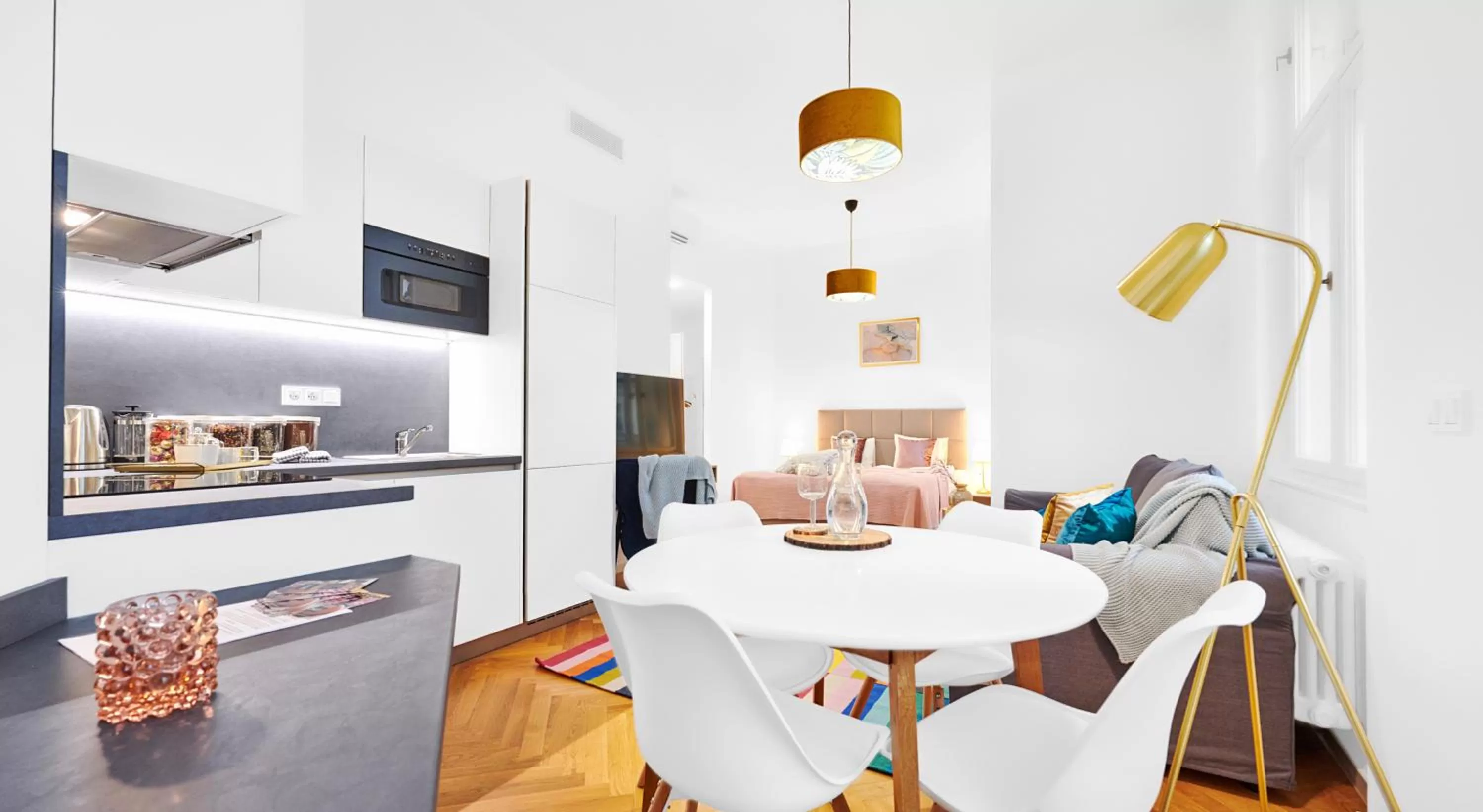 Living room in Residence Dlouha - Old Town