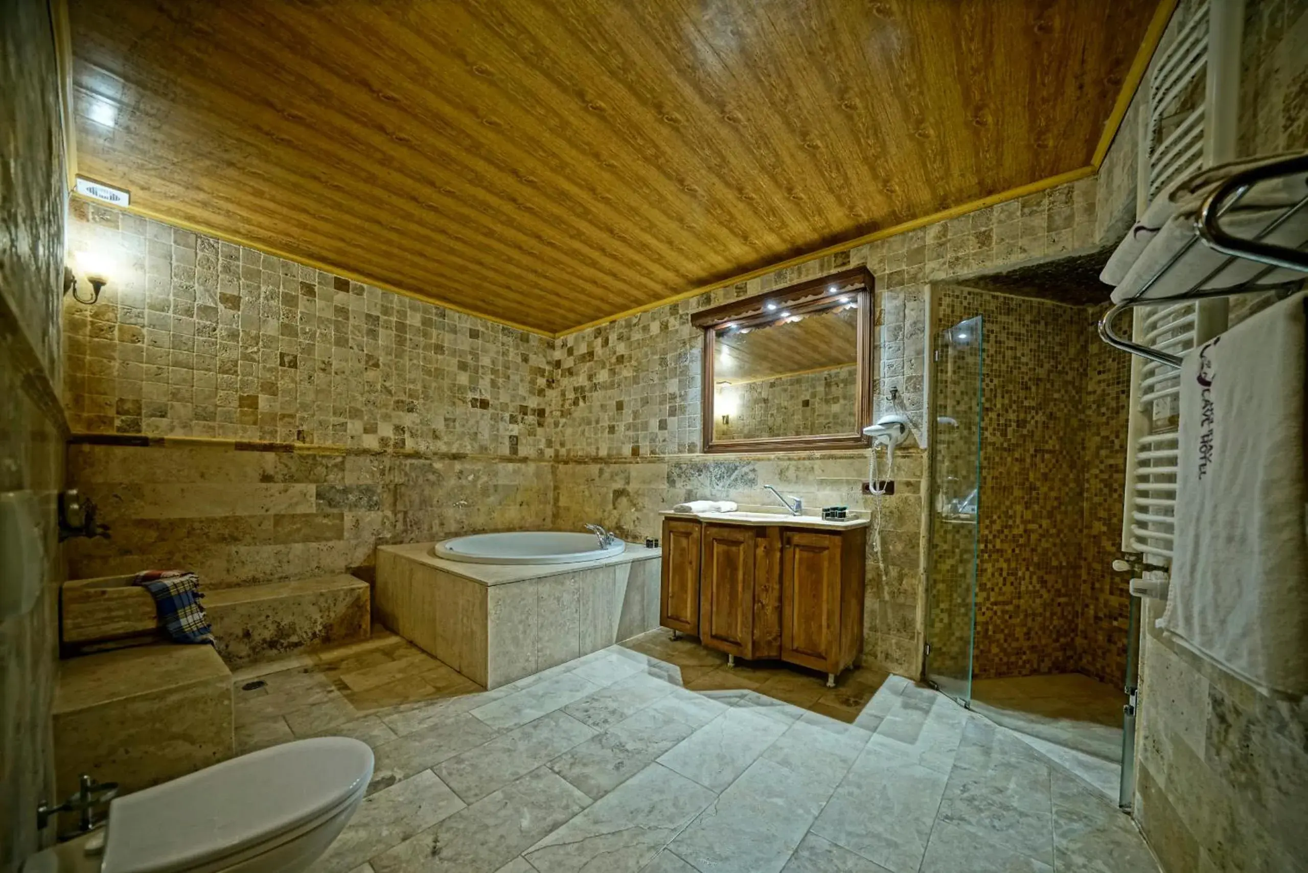 Bathroom in Holiday Cave Hotel