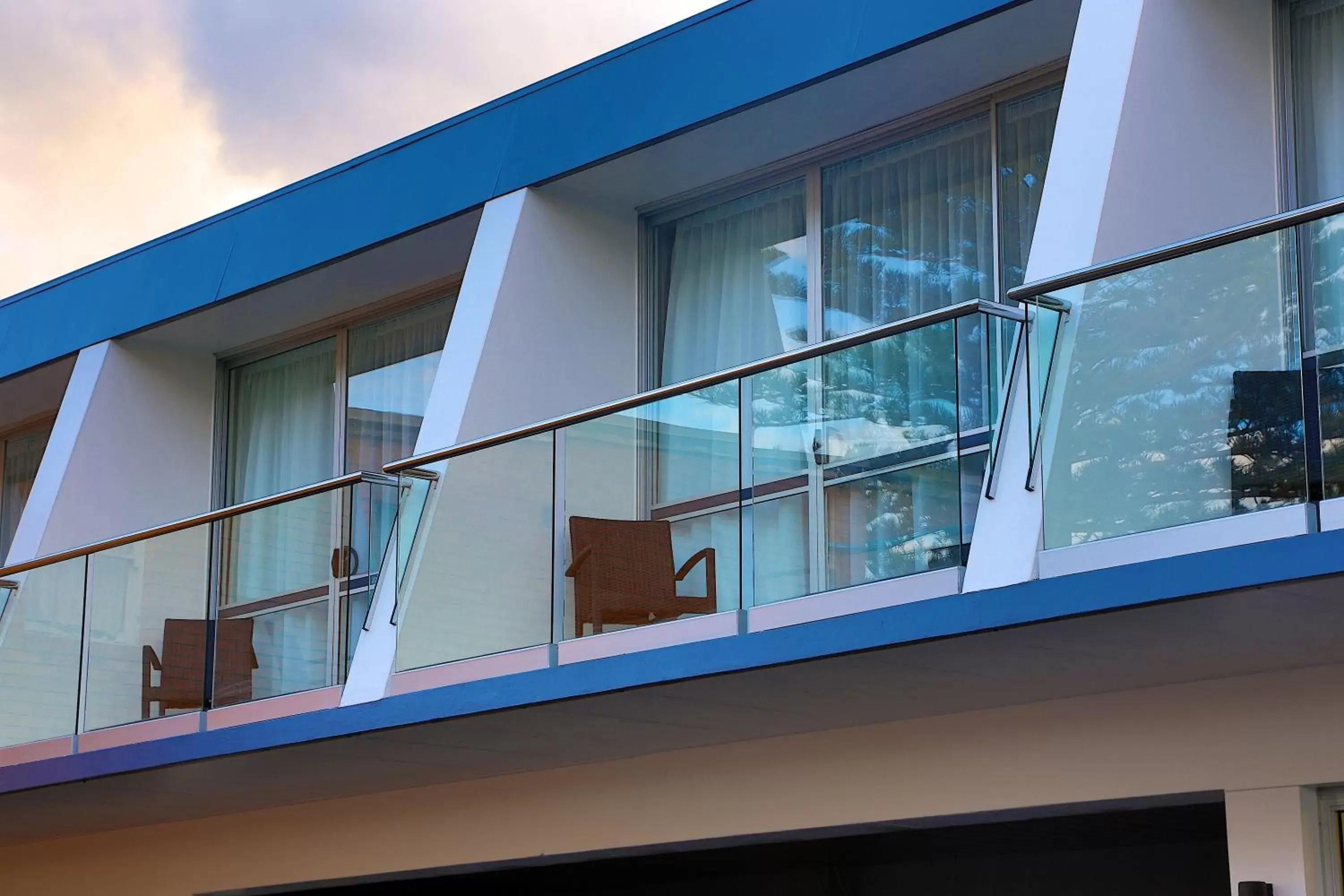 Balcony/Terrace, Property Building in Brunswick River Inn