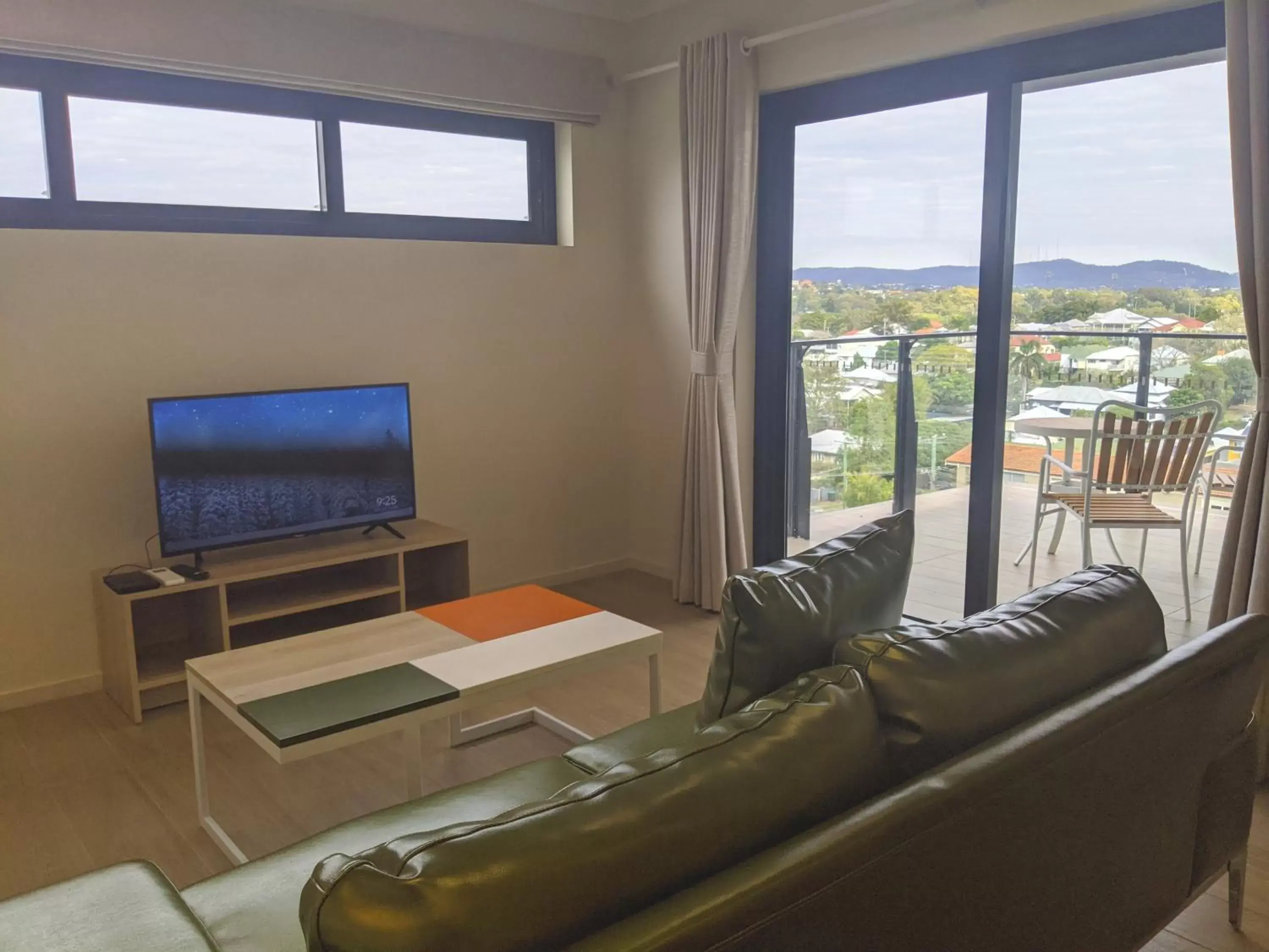 TV/Entertainment Center in The Windsor Apartments and Hotel Rooms, Brisbane