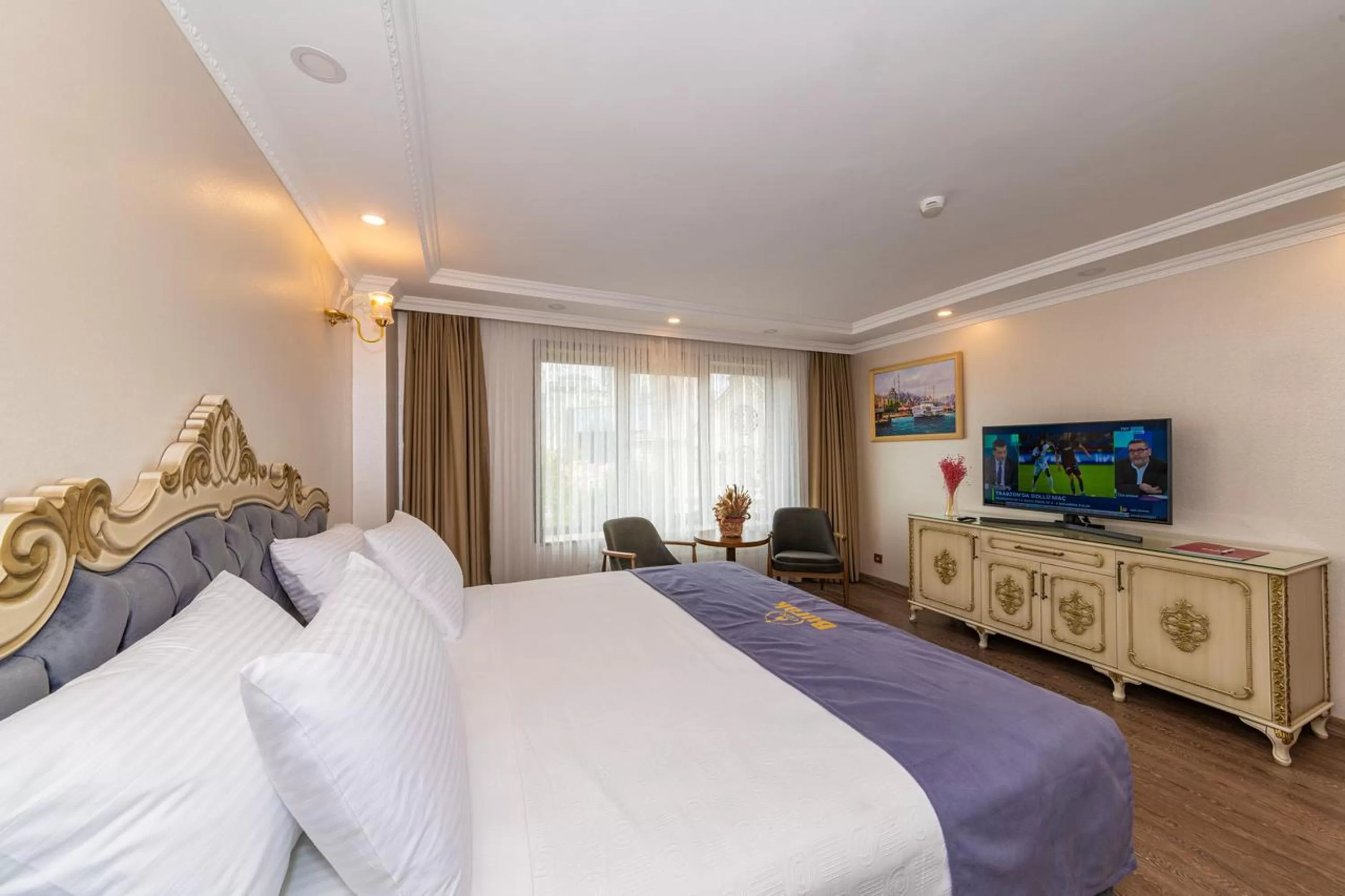 Bed in Almadina Hotel Istanbul