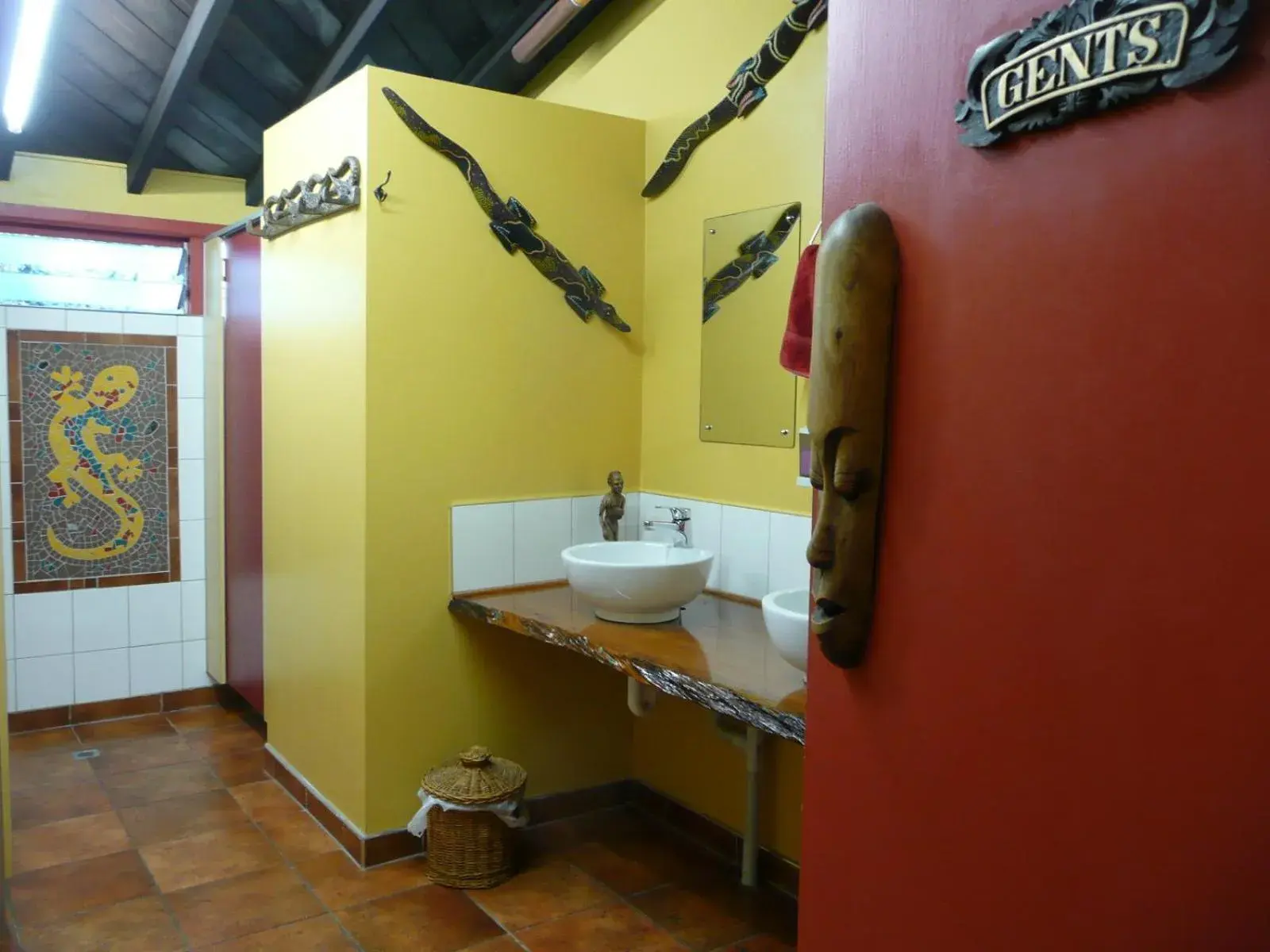 Bathroom in Global Village Travellers Lodge