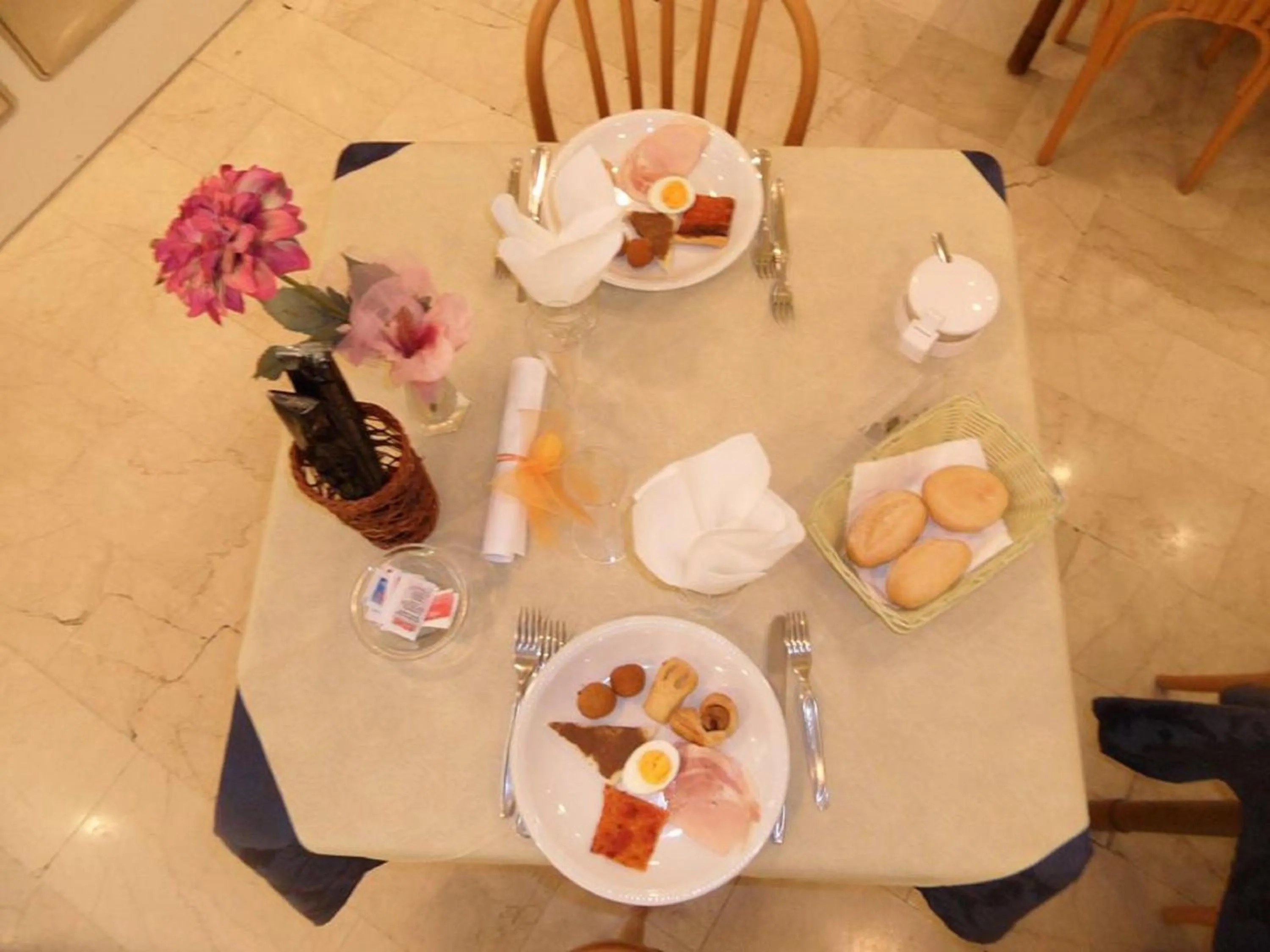 Food in Hotel St Pierre