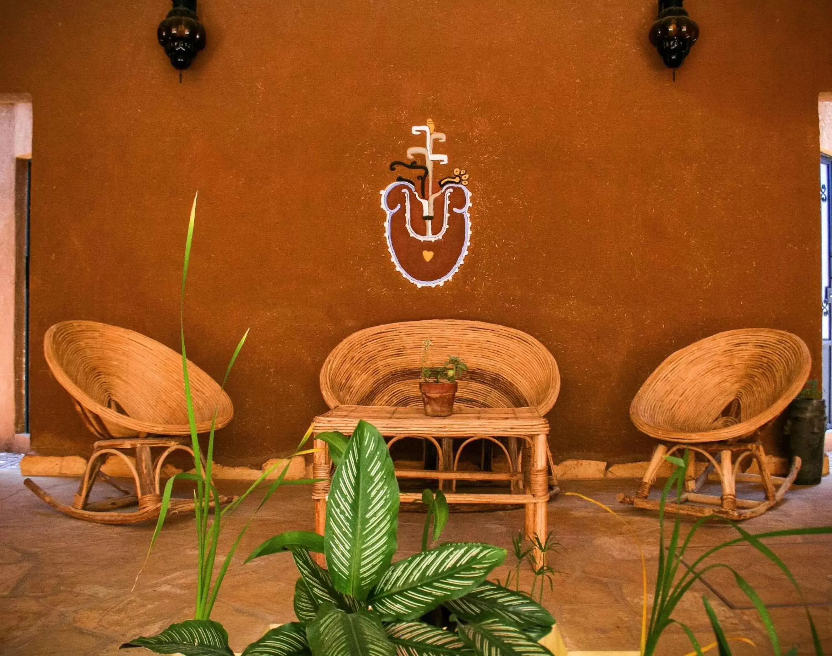 Living room in Niyana Oaxaca