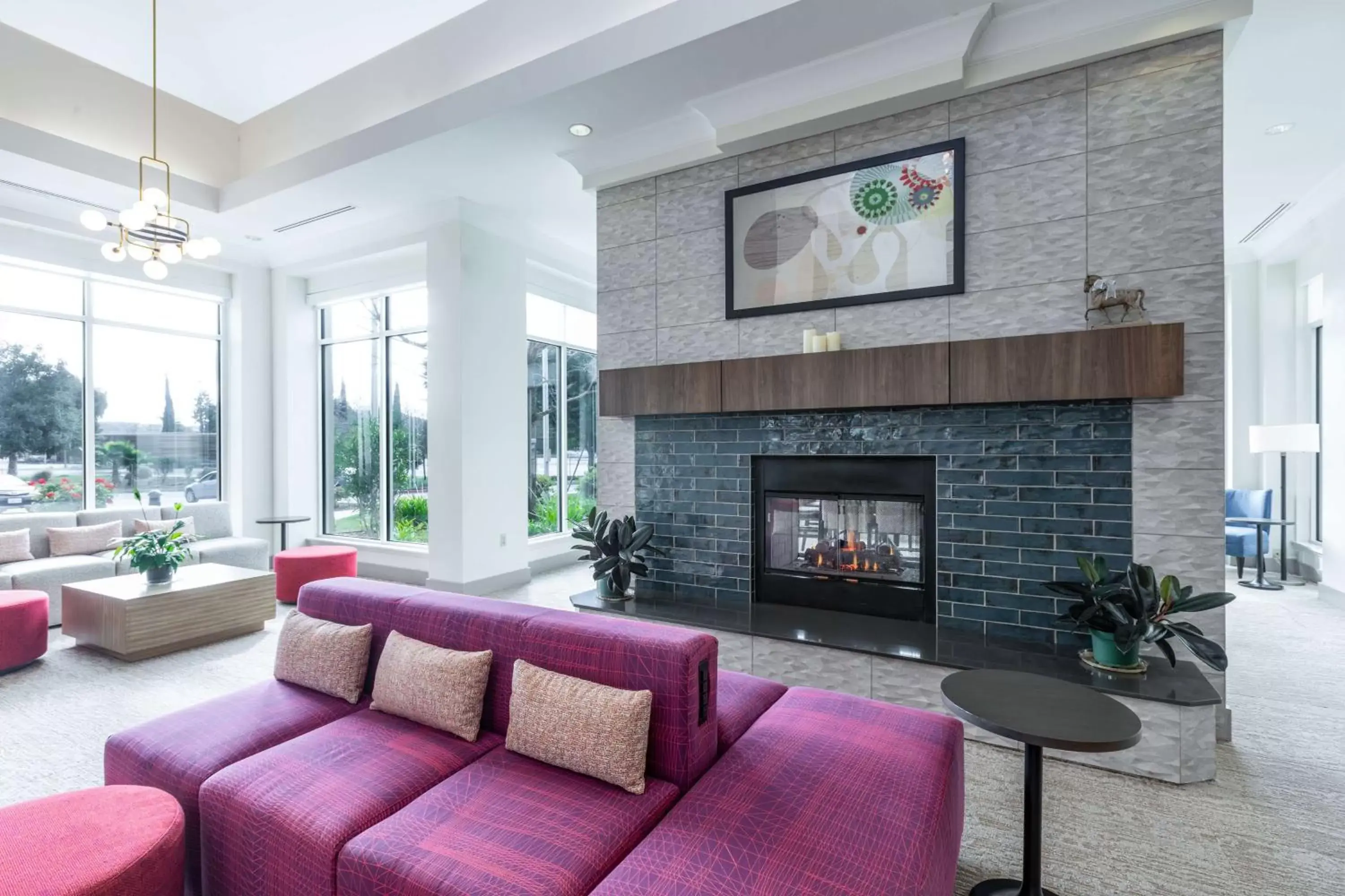 Lobby or reception, Seating Area in Hilton Garden Inn Gilroy