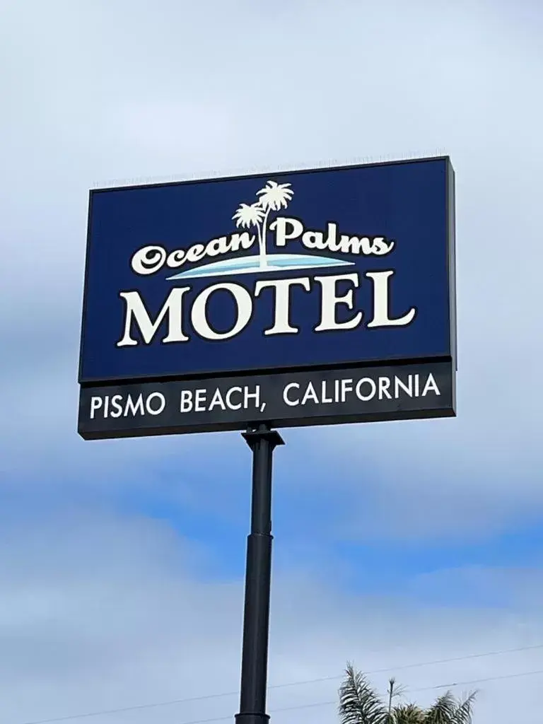 Property building, Property Logo/Sign in Ocean Palms Motel