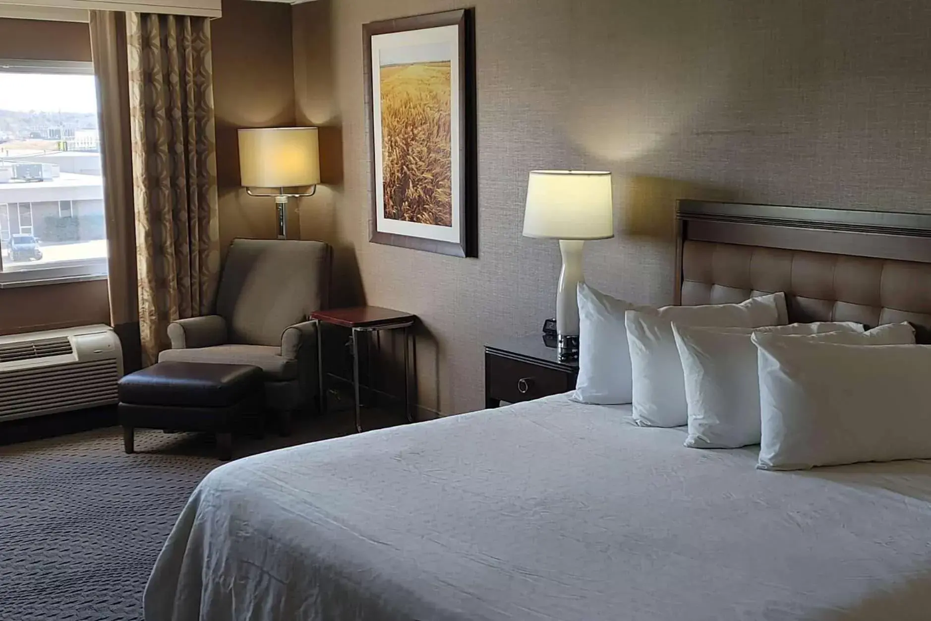 Photo of the whole room, Bed in Wyndham Omaha Hotel - West Dodge