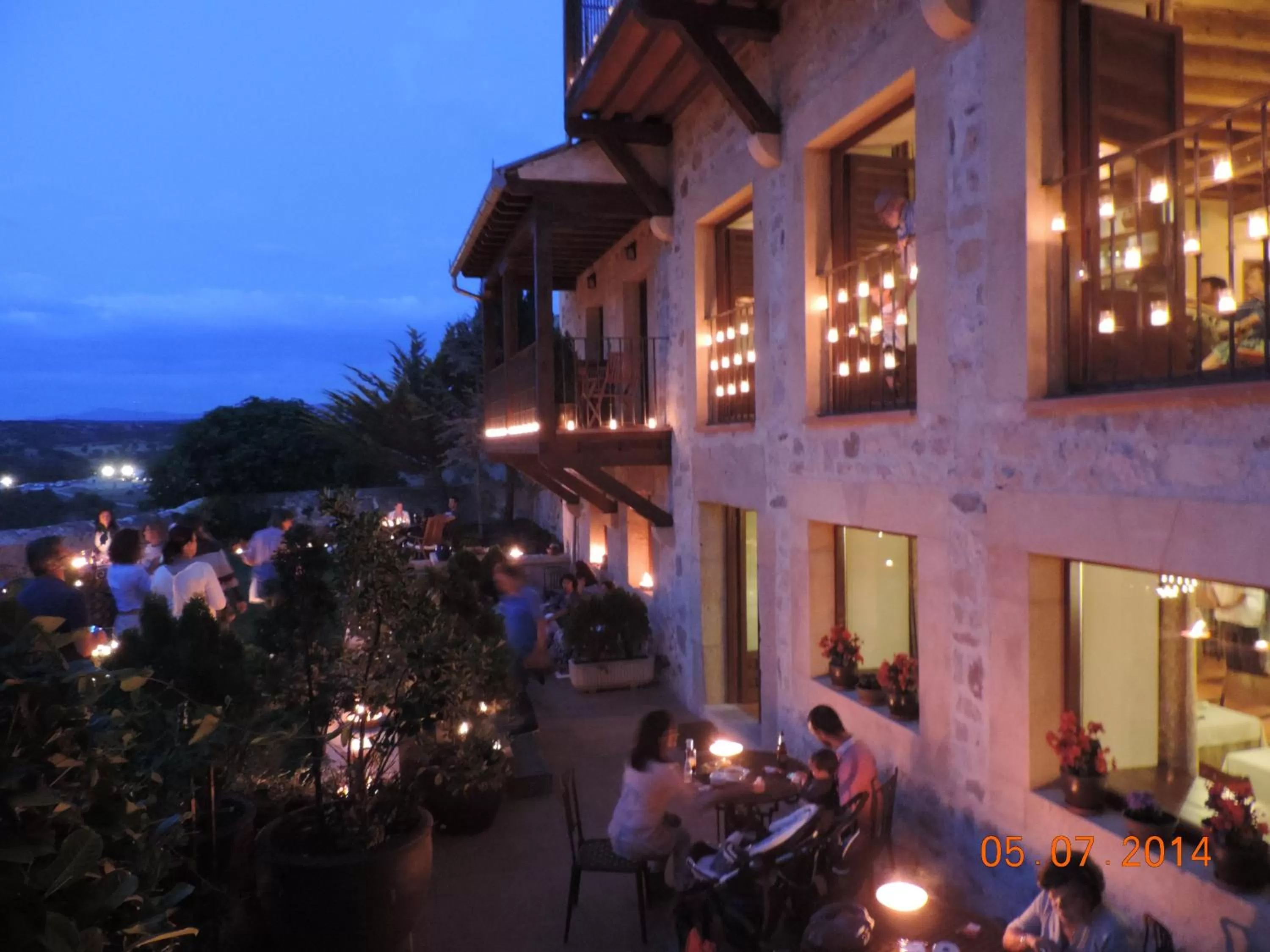 Patio in Hospederia de Santo Domingo