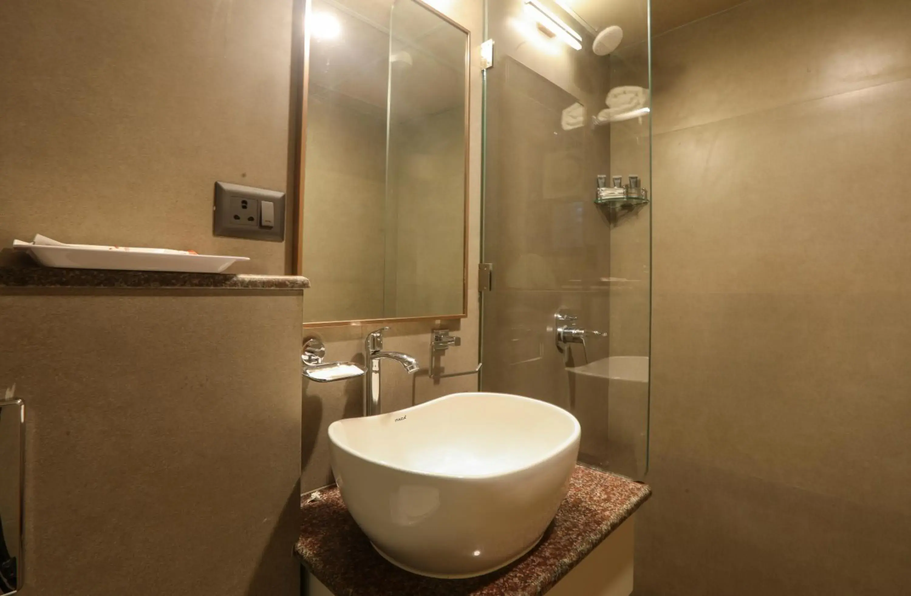 Bathroom in Kamfotel Hotel Nashik